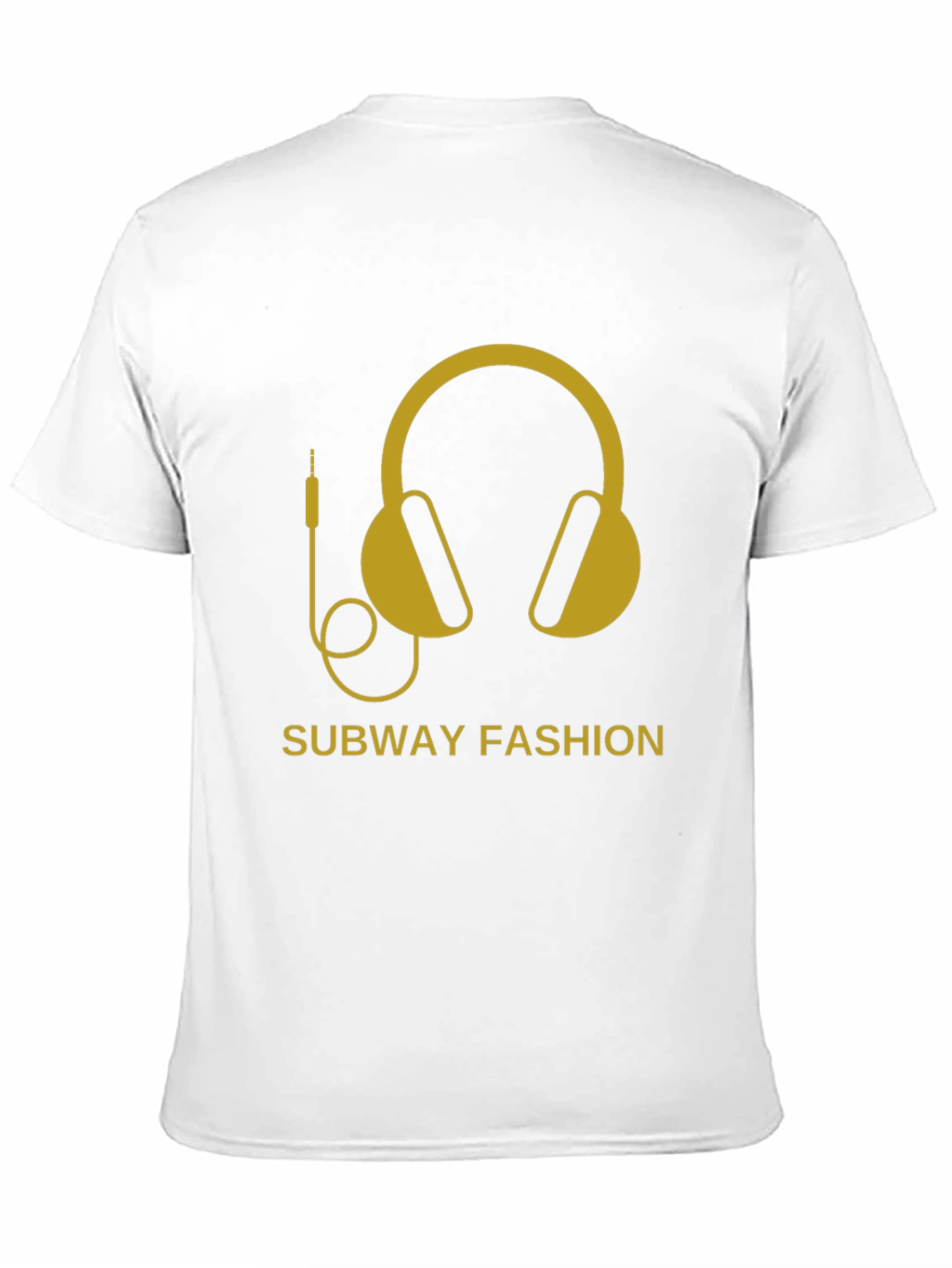 Subway Fashion Headphones Graphic Tee