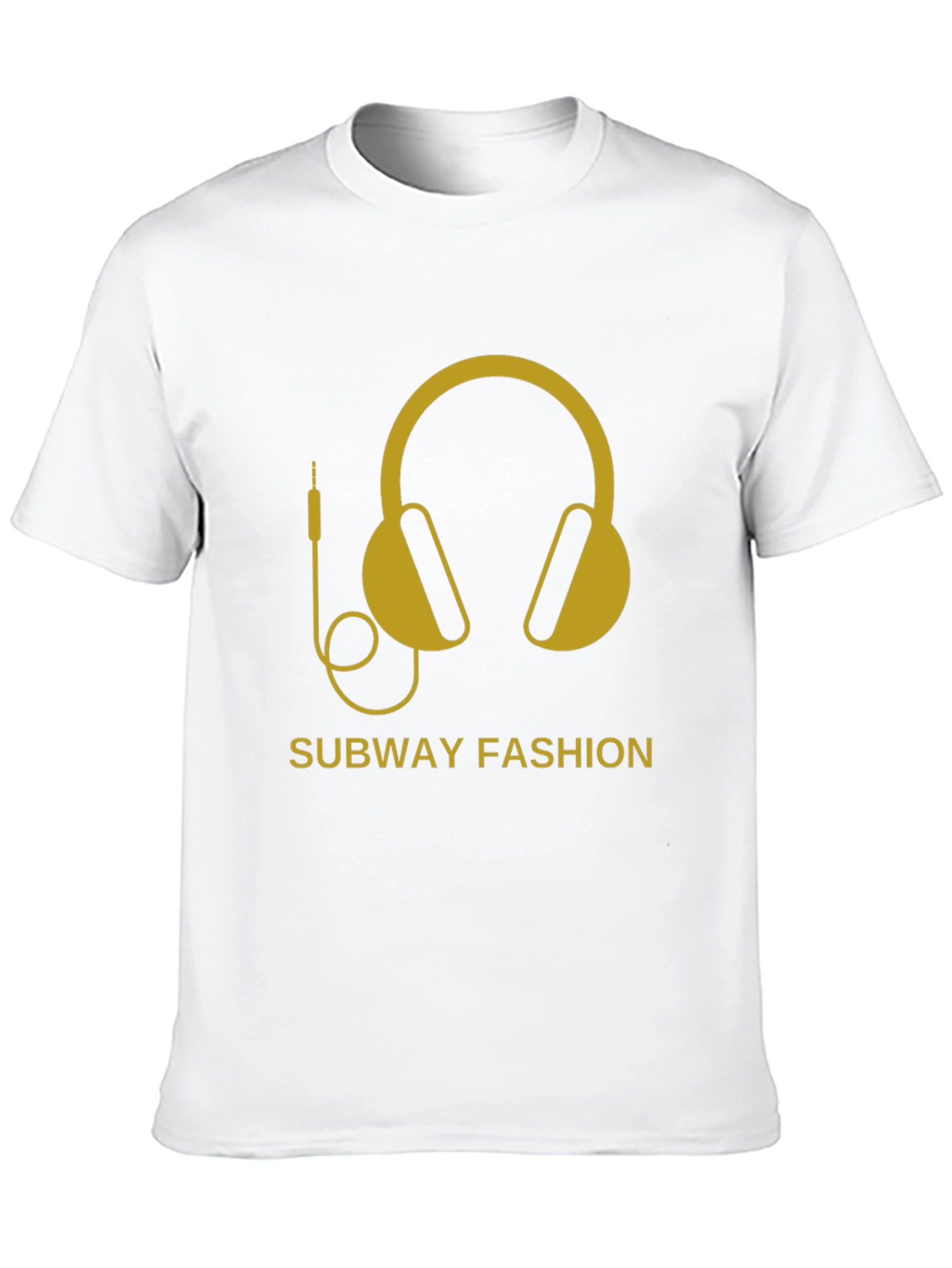 Subway Fashion Headphones Graphic Tee