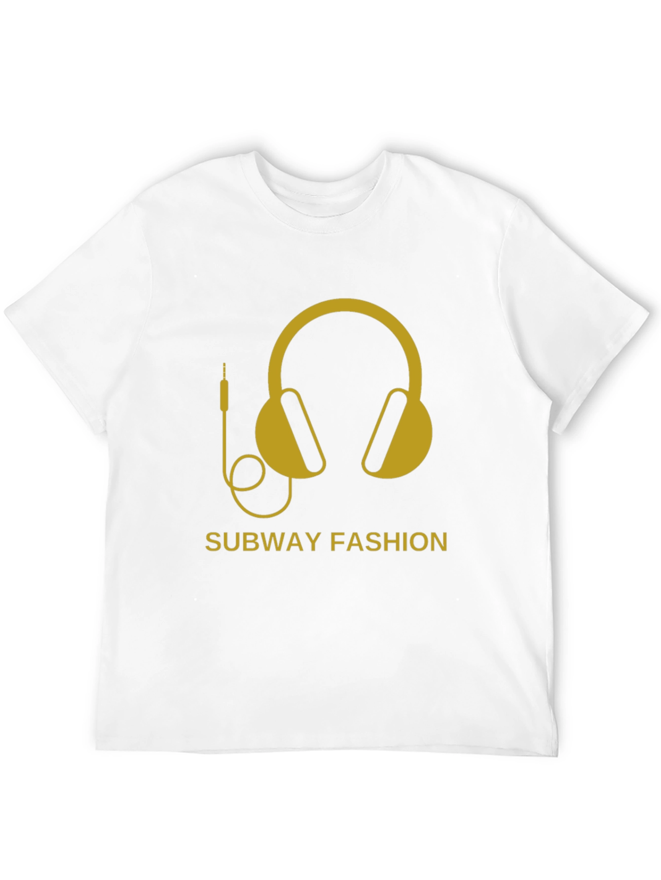 Subway Fashion Headphones Graphic Tee