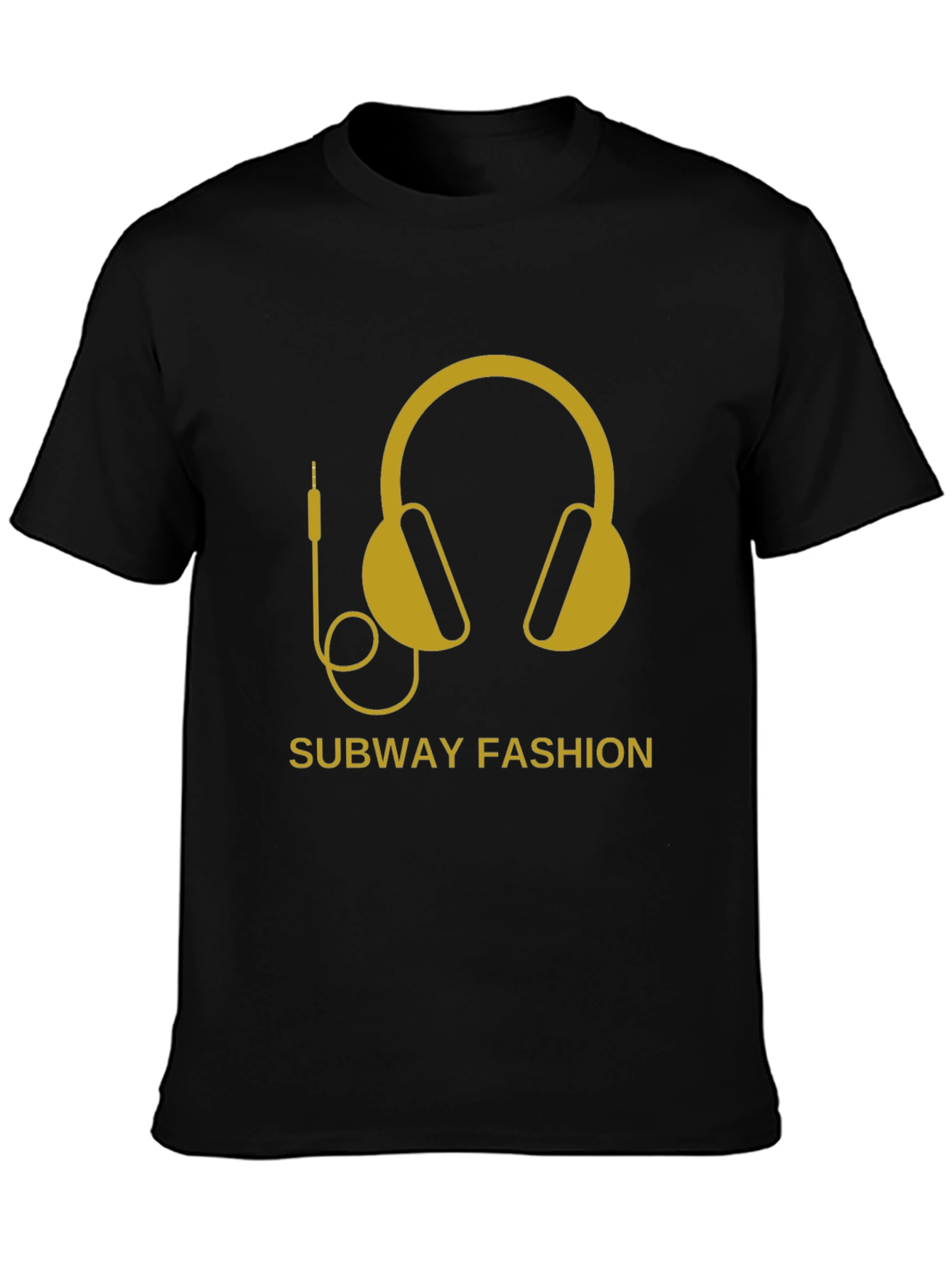 Subway Fashion Headphones Graphic Tee