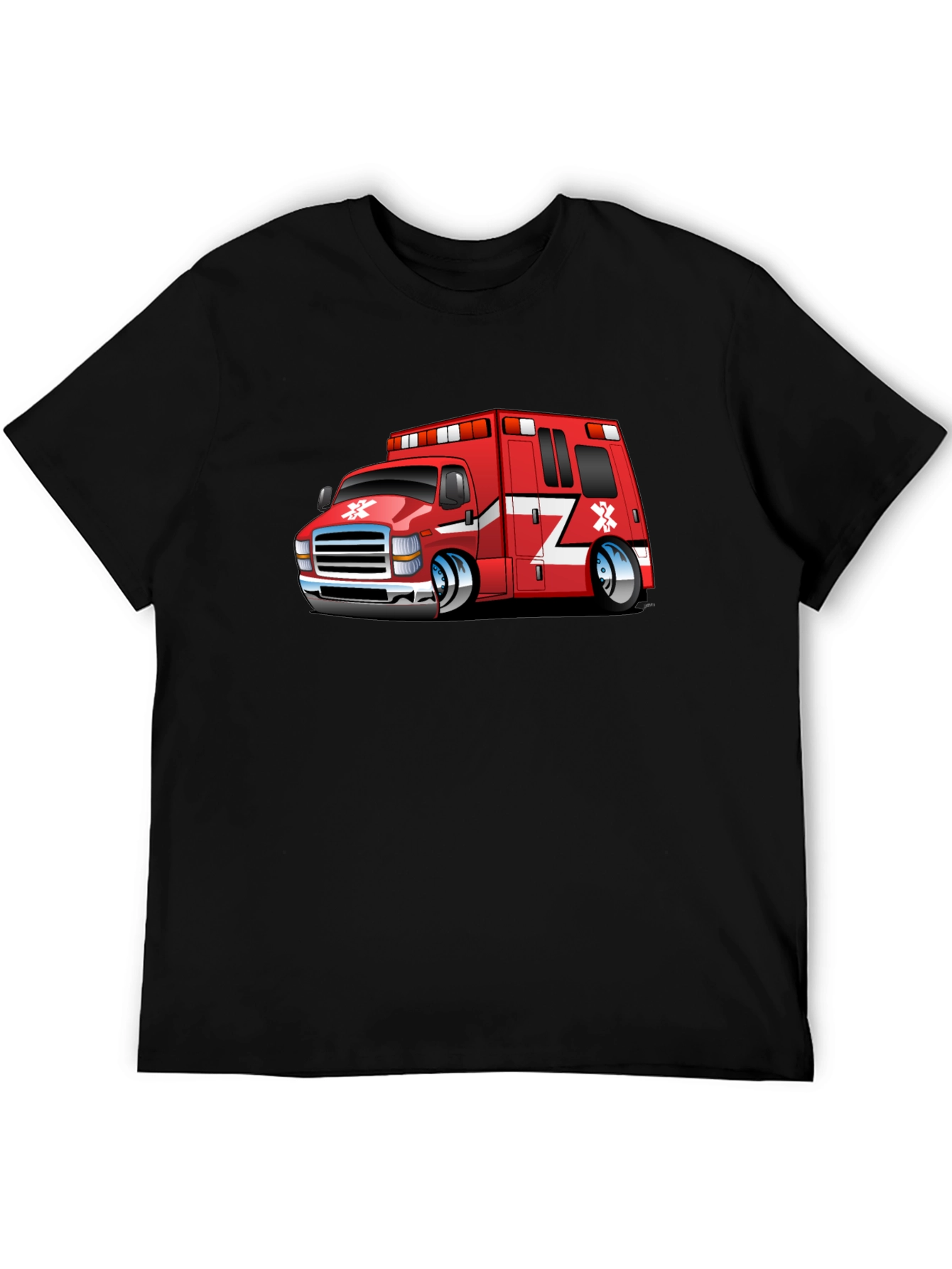 Cartoon Ambulance Graphic Tee