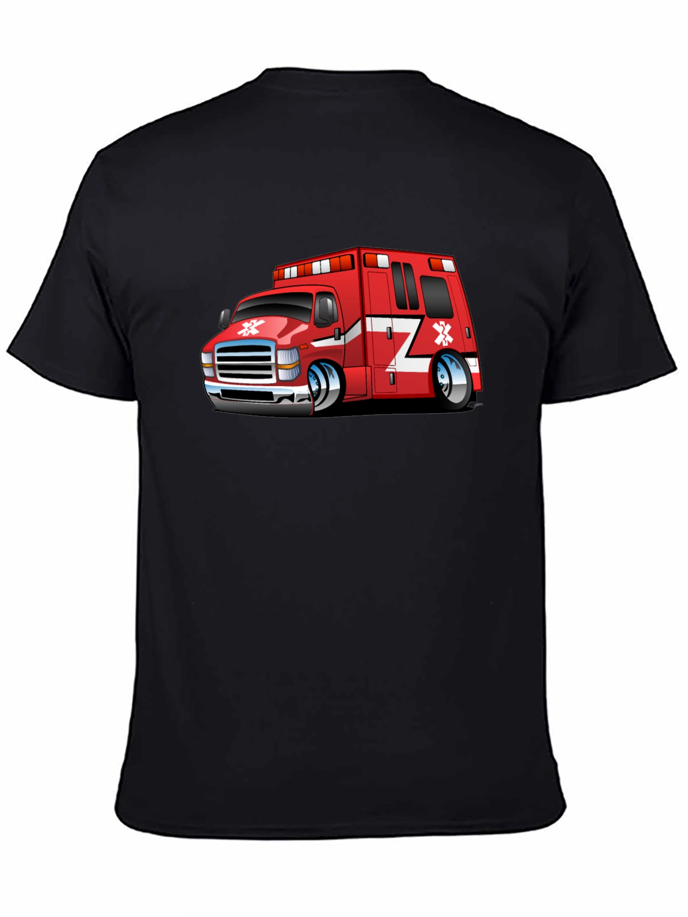 Cartoon Ambulance Graphic Tee