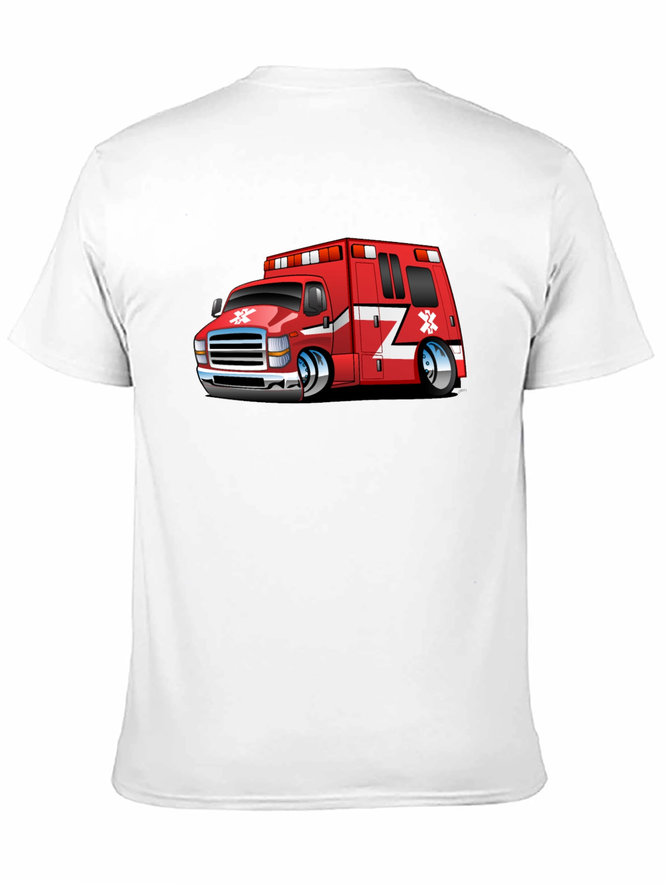 Cartoon Ambulance Graphic Tee