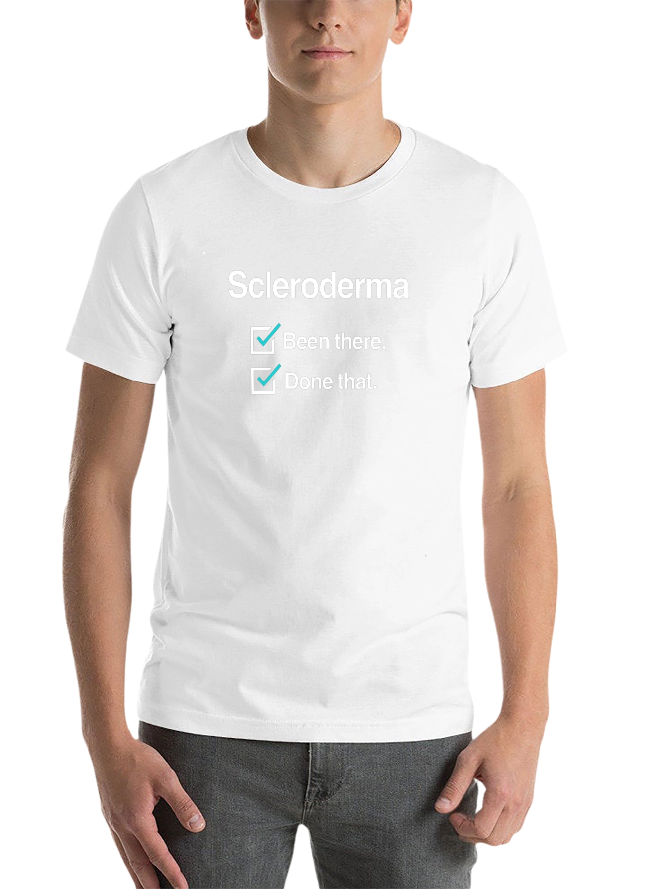 Scleroderma Checkbox T-Shirt - Been There Done That