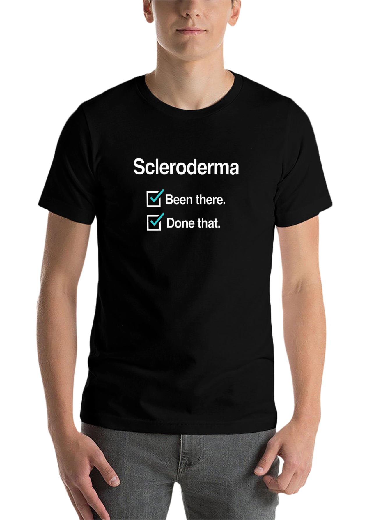 Scleroderma Checkbox T-Shirt - Been There Done That
