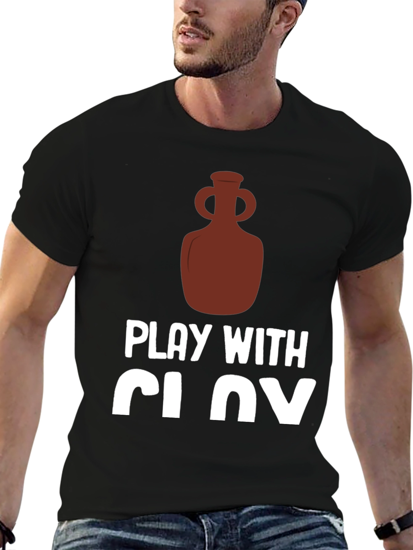Play with Clay Graphic T-Shirt