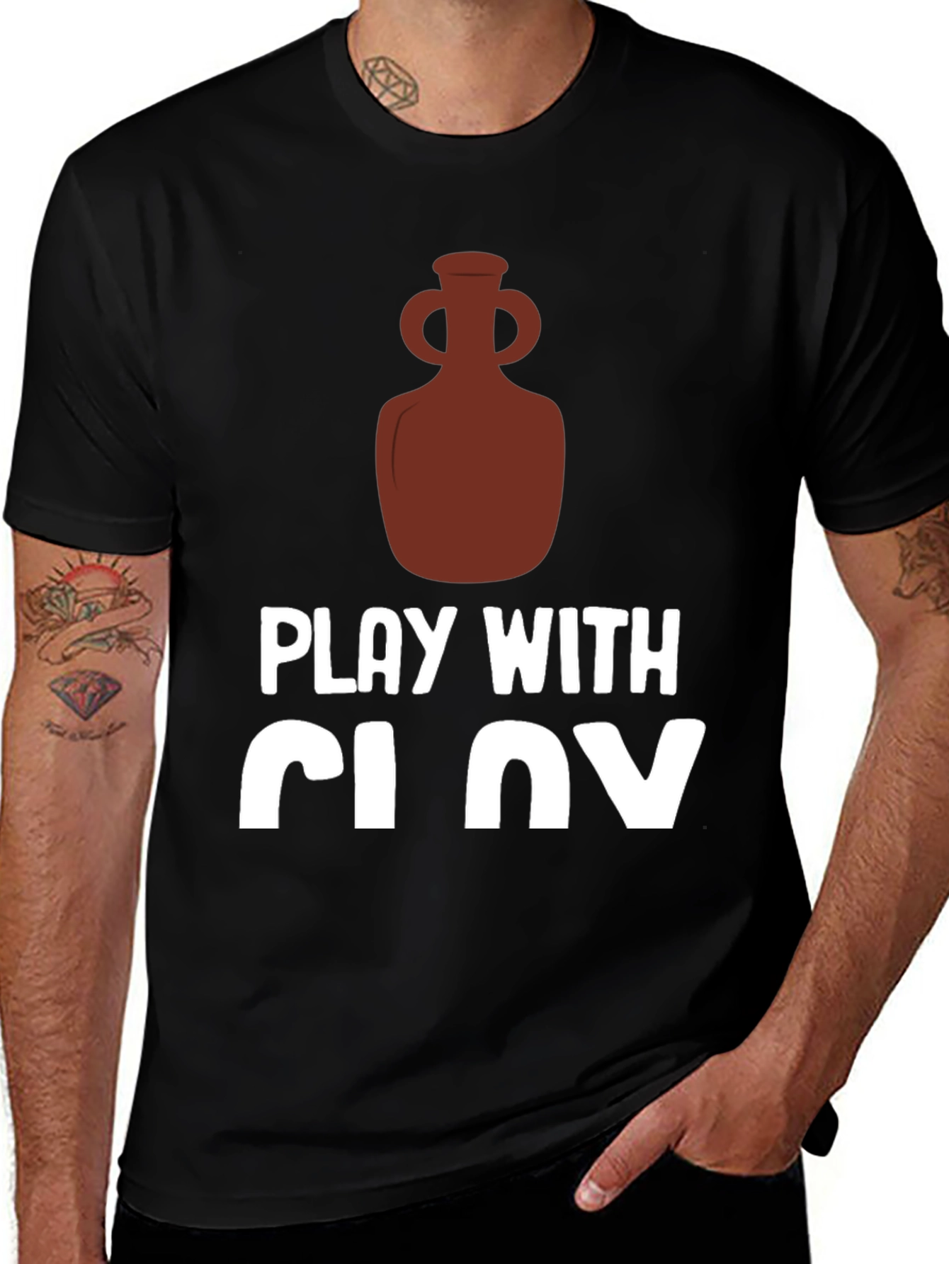 Play with Clay Graphic T-Shirt