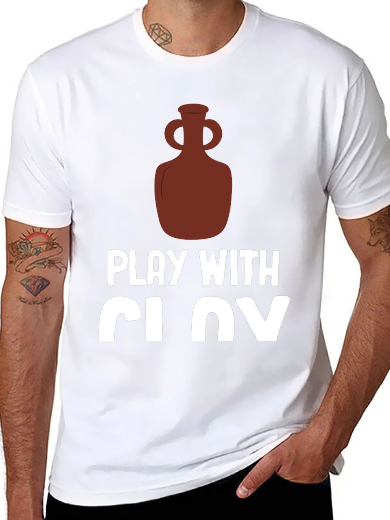 Play with Clay Graphic T-Shirt