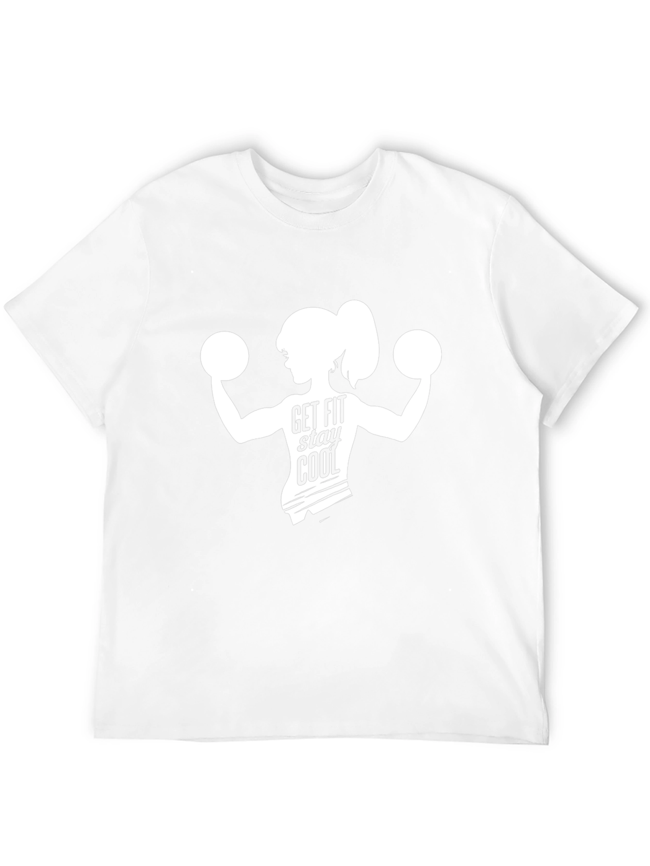 Get Fit Stay Cool Graphic Tee - Black