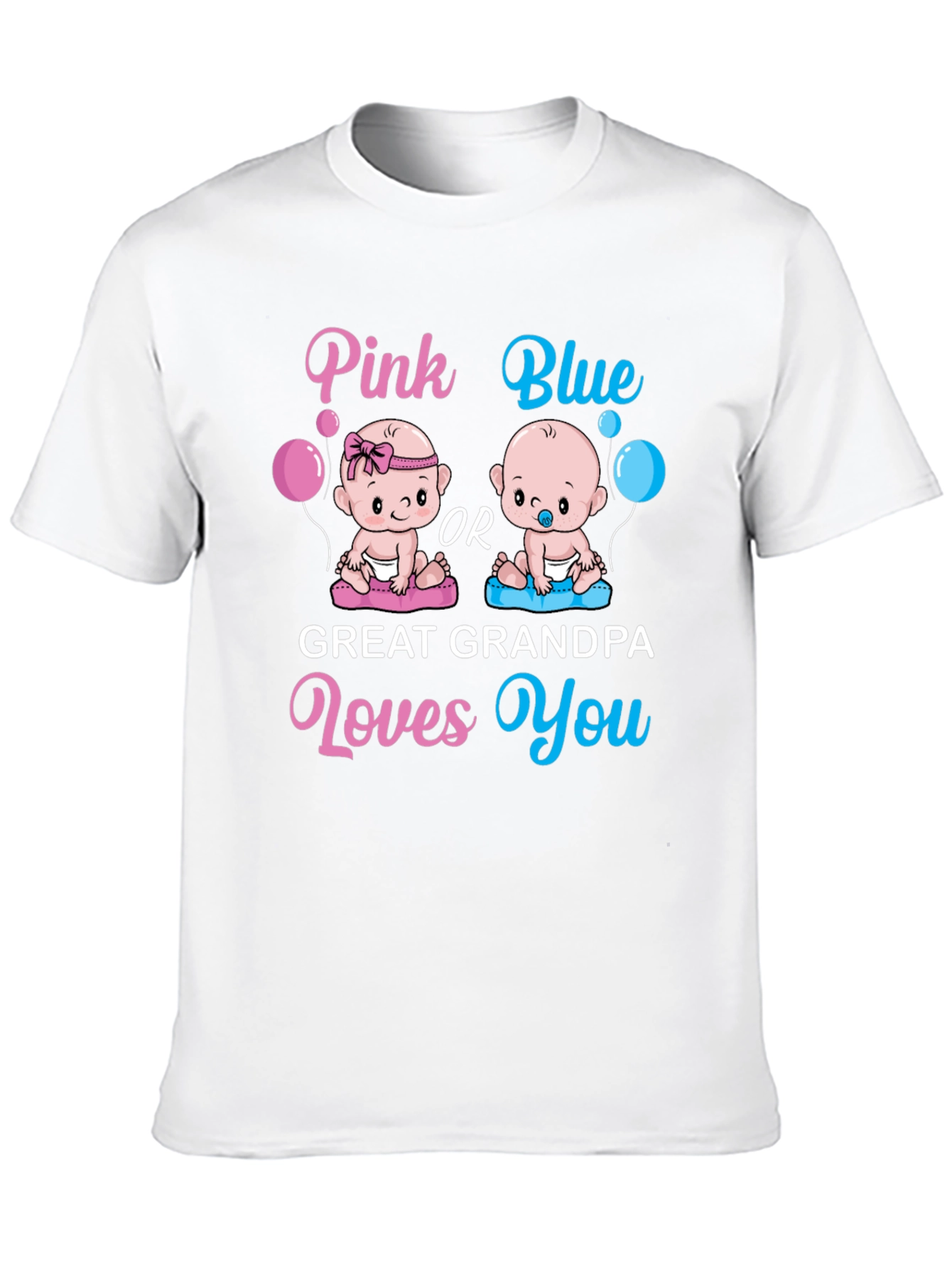 Great Grandpa Gender Reveal T-Shirt