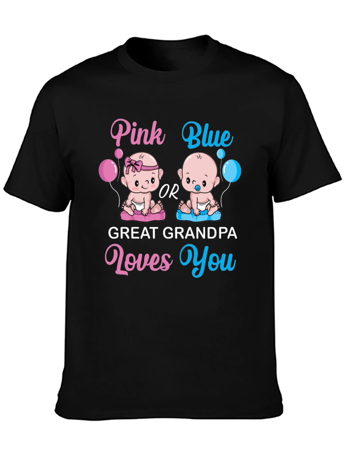 Great Grandpa Gender Reveal T-Shirt