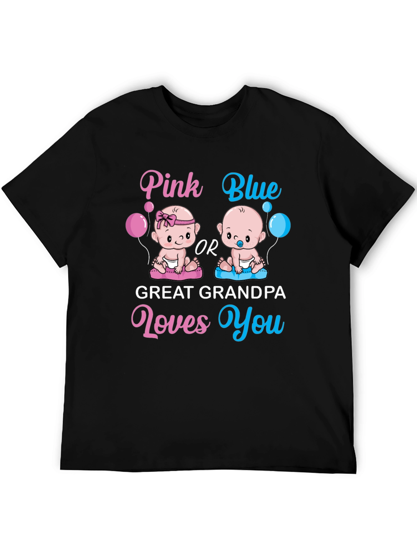 Great Grandpa Gender Reveal T-Shirt