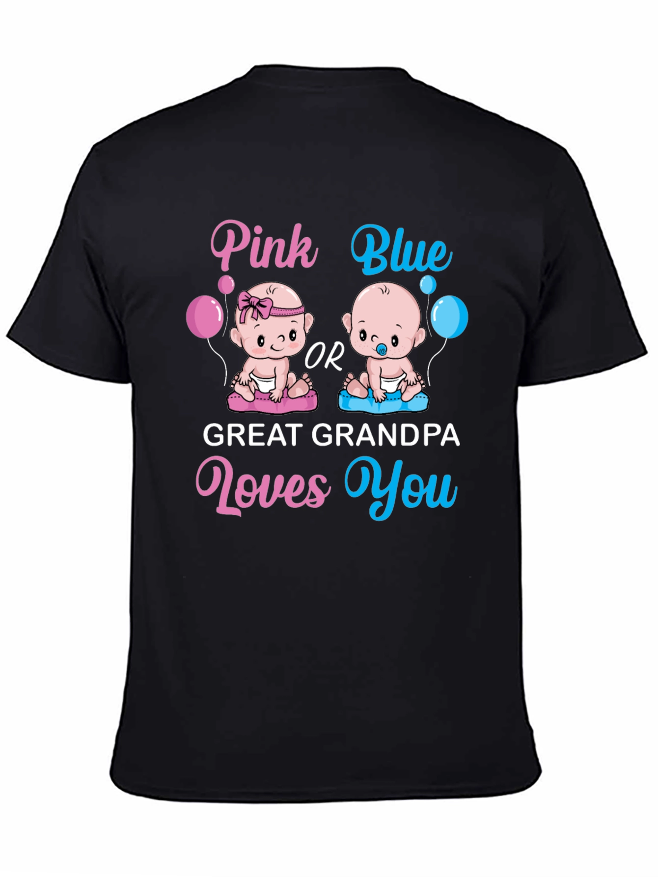 Great Grandpa Gender Reveal T-Shirt