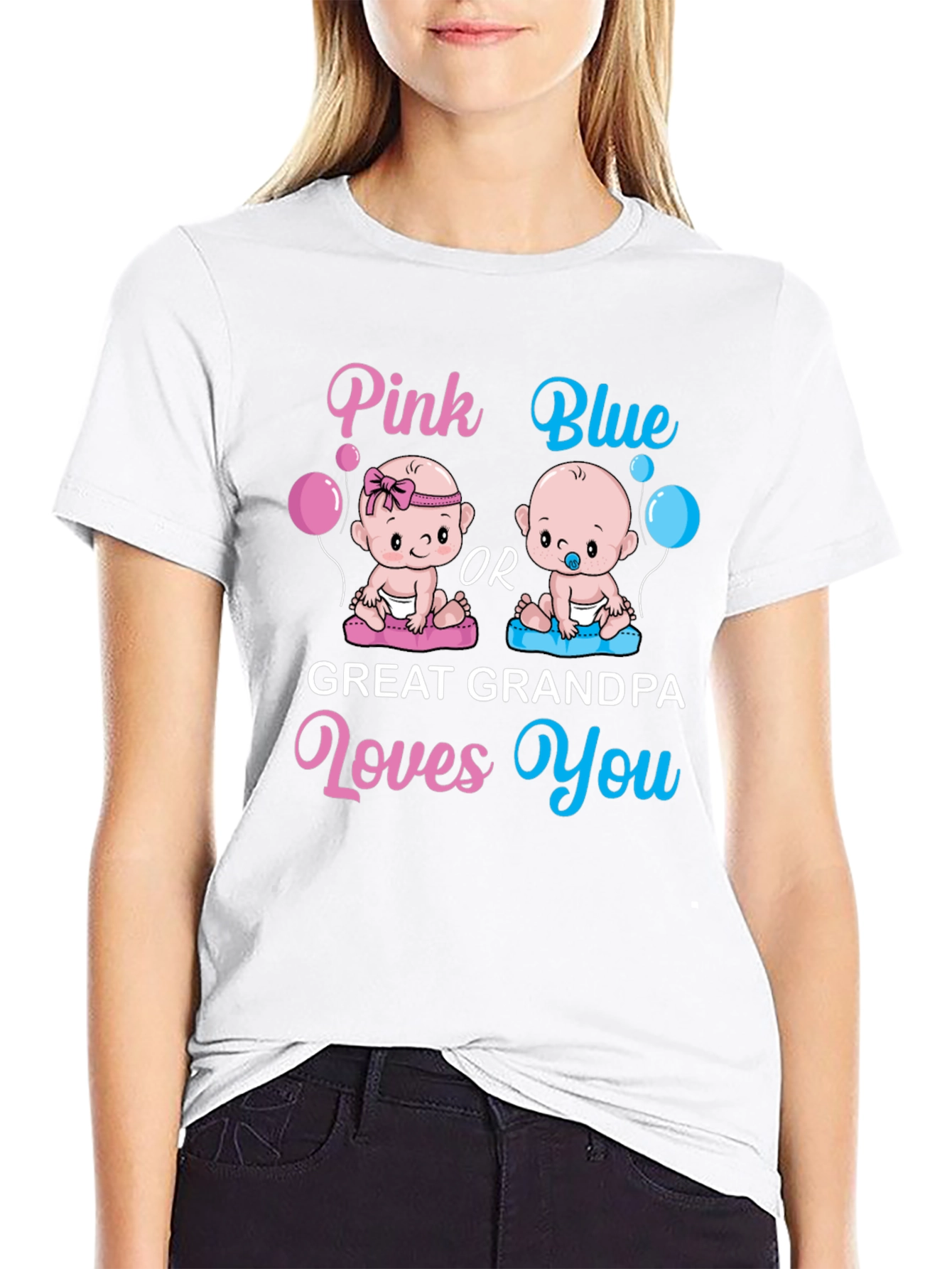 Great Grandpa Gender Reveal T-Shirt