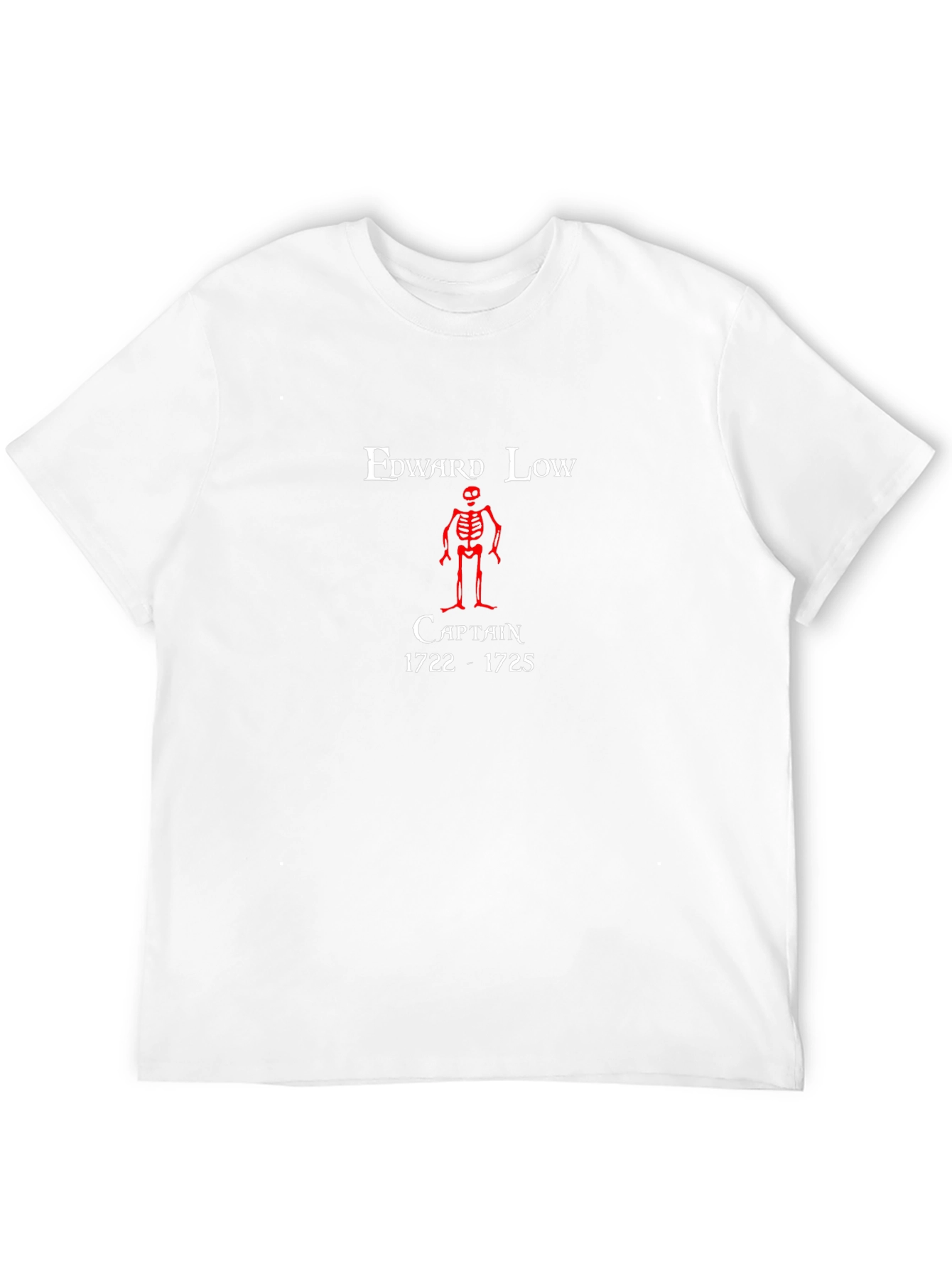 Edward Low Pirate Captain T-Shirt