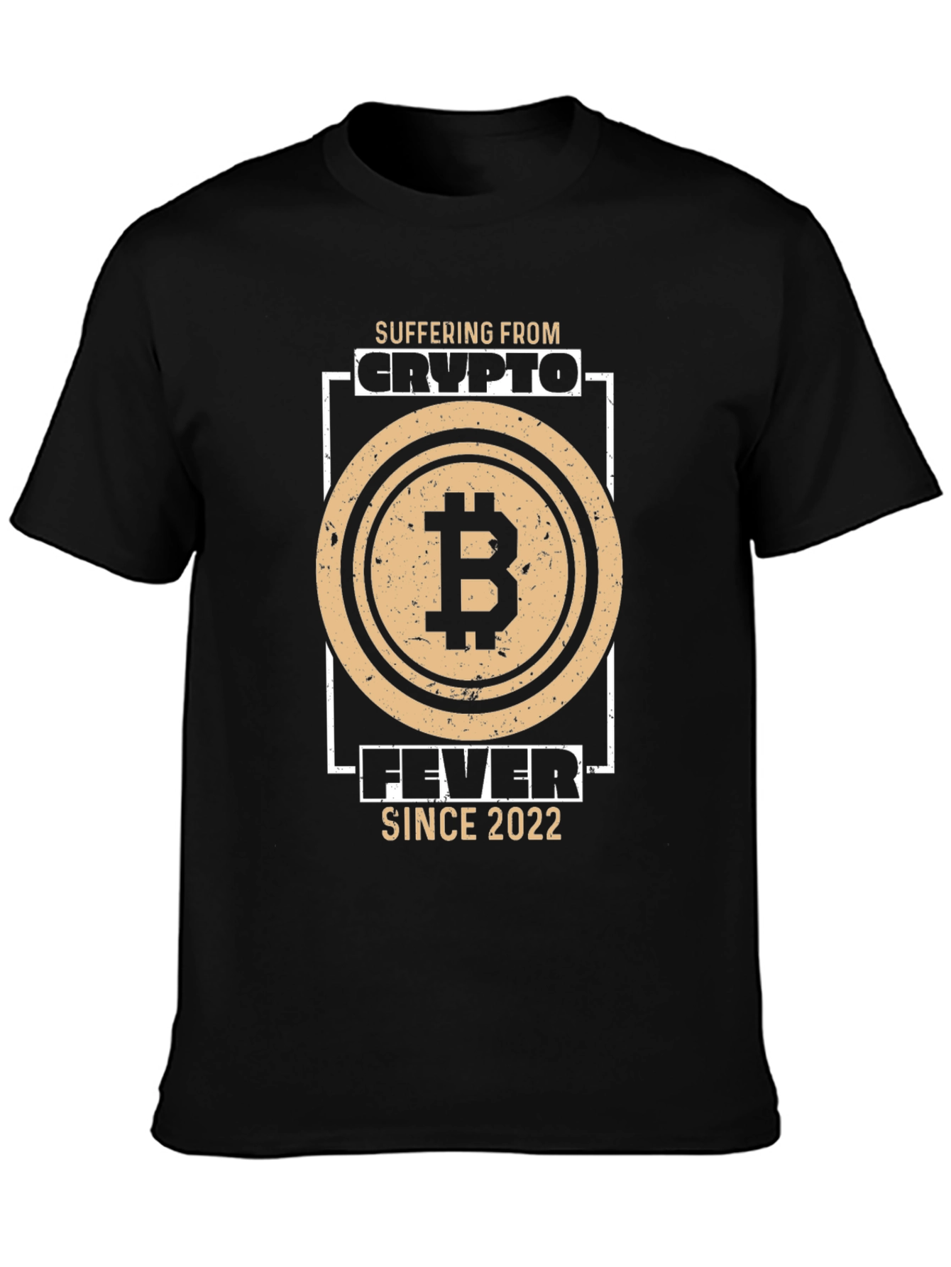 Crypto Fever T-Shirt - Bitcoin Design