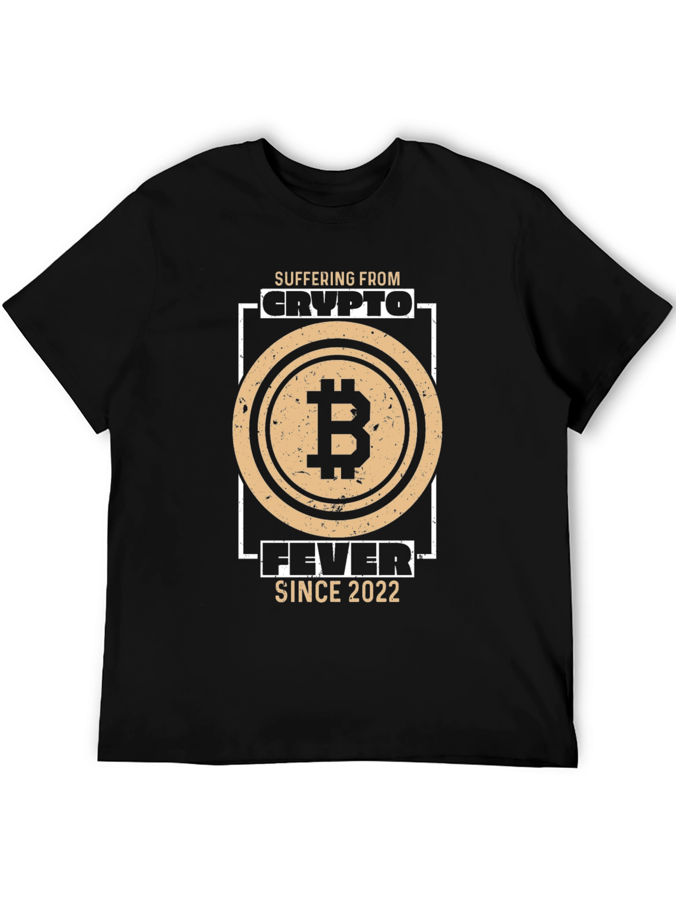 Crypto Fever T-Shirt - Bitcoin Design