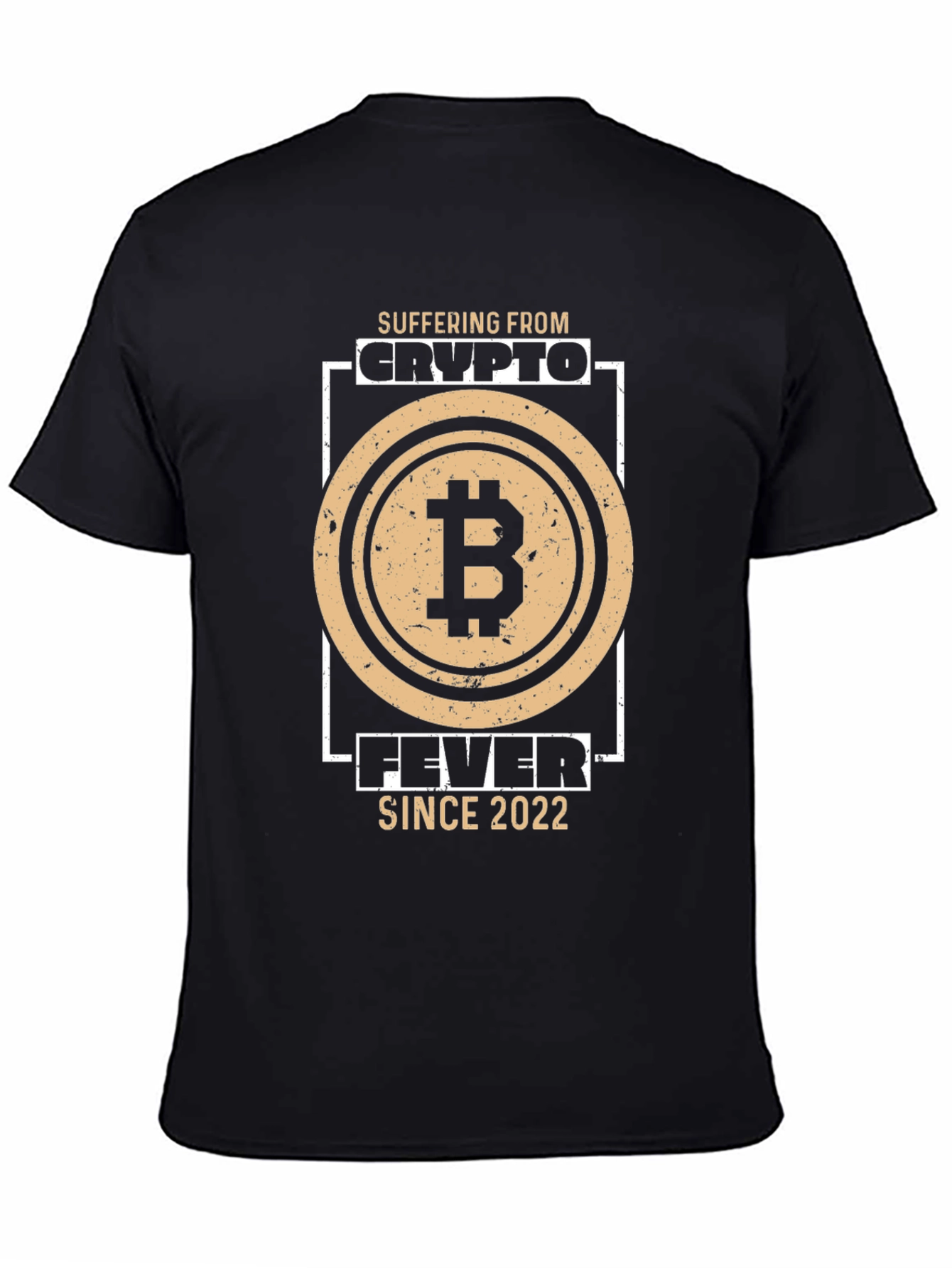 Crypto Fever T-Shirt - Bitcoin Design