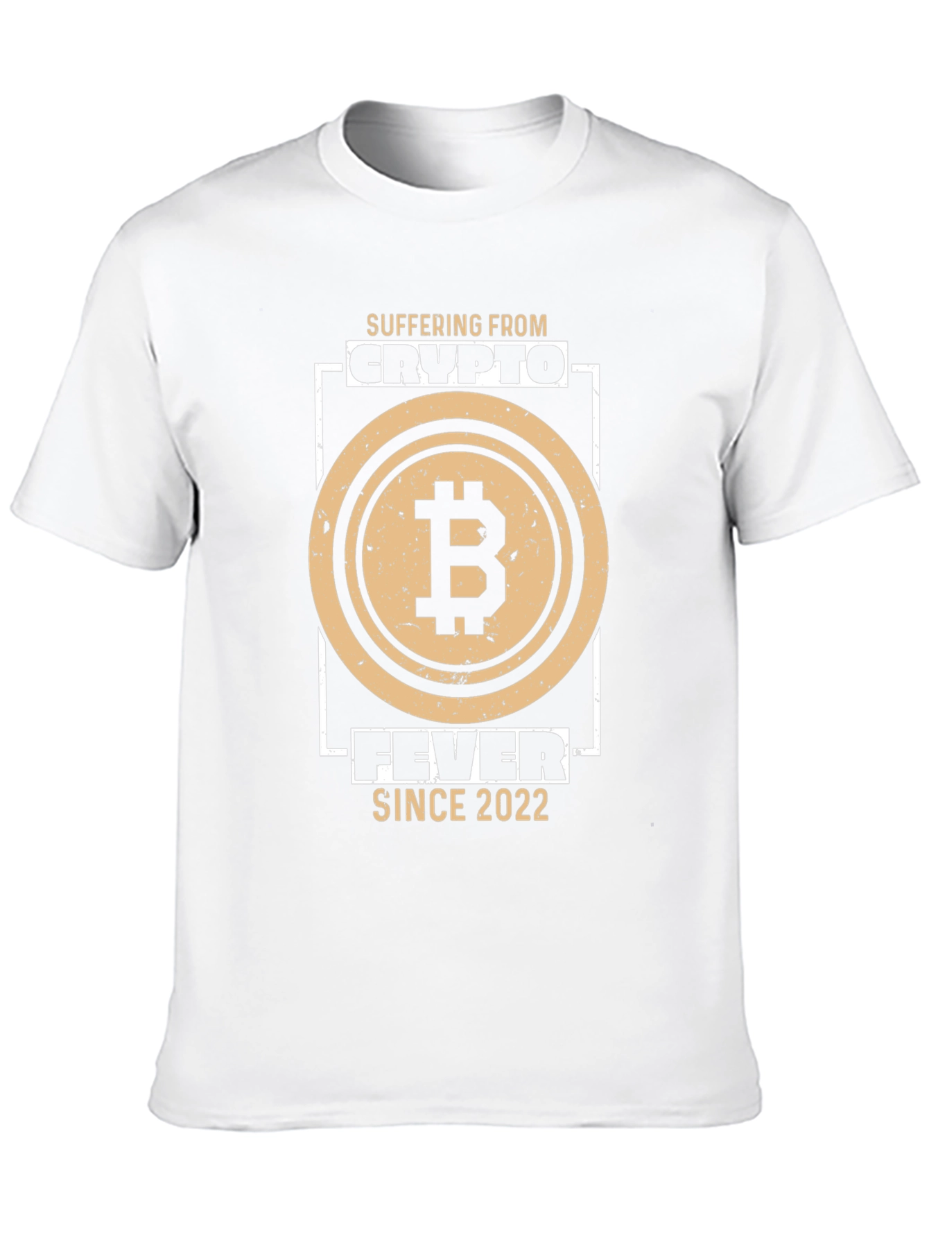 Crypto Fever T-Shirt - Bitcoin Design