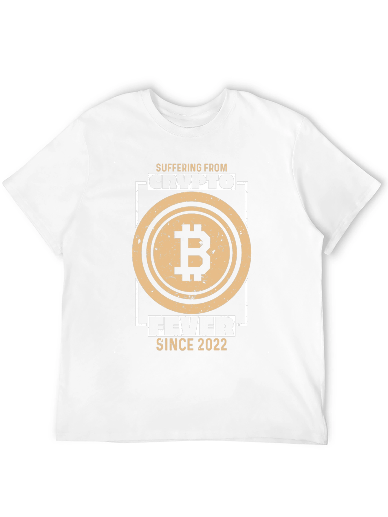 Crypto Fever T-Shirt - Bitcoin Design