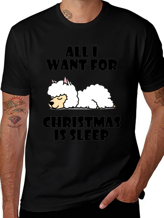 All I Want For Christmas Is Sleep T-Shirt