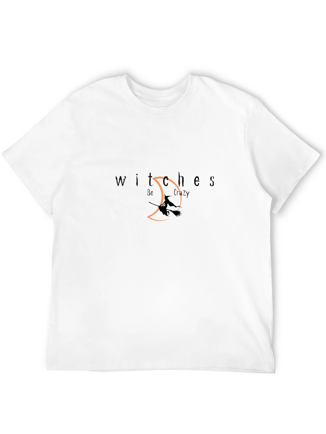 Witches Be Crazy Black Graphic Tee