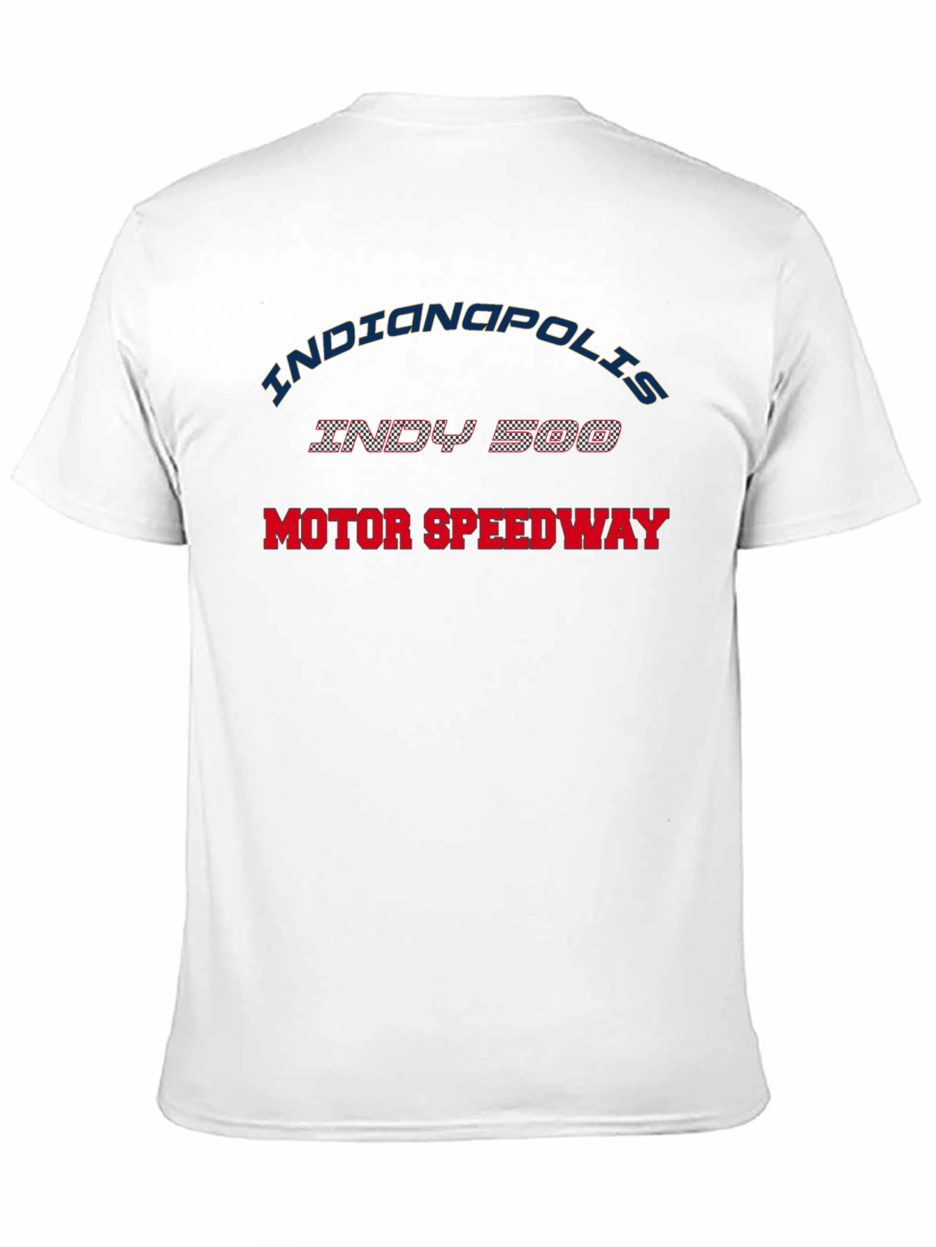 Indianapolis Indy 500 Motor Speedway Black T-Shirt