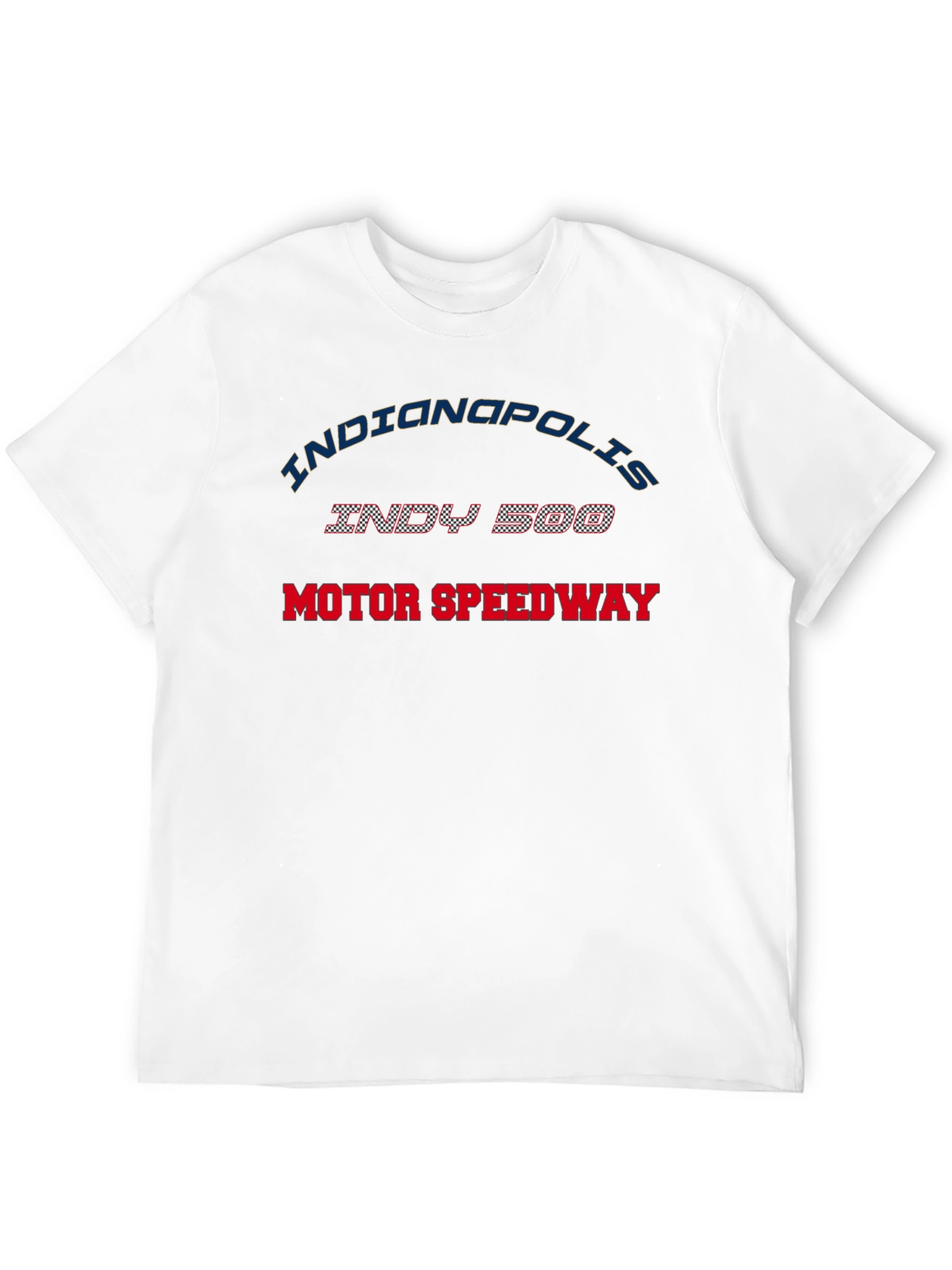 Indianapolis Indy 500 Motor Speedway Black T-Shirt