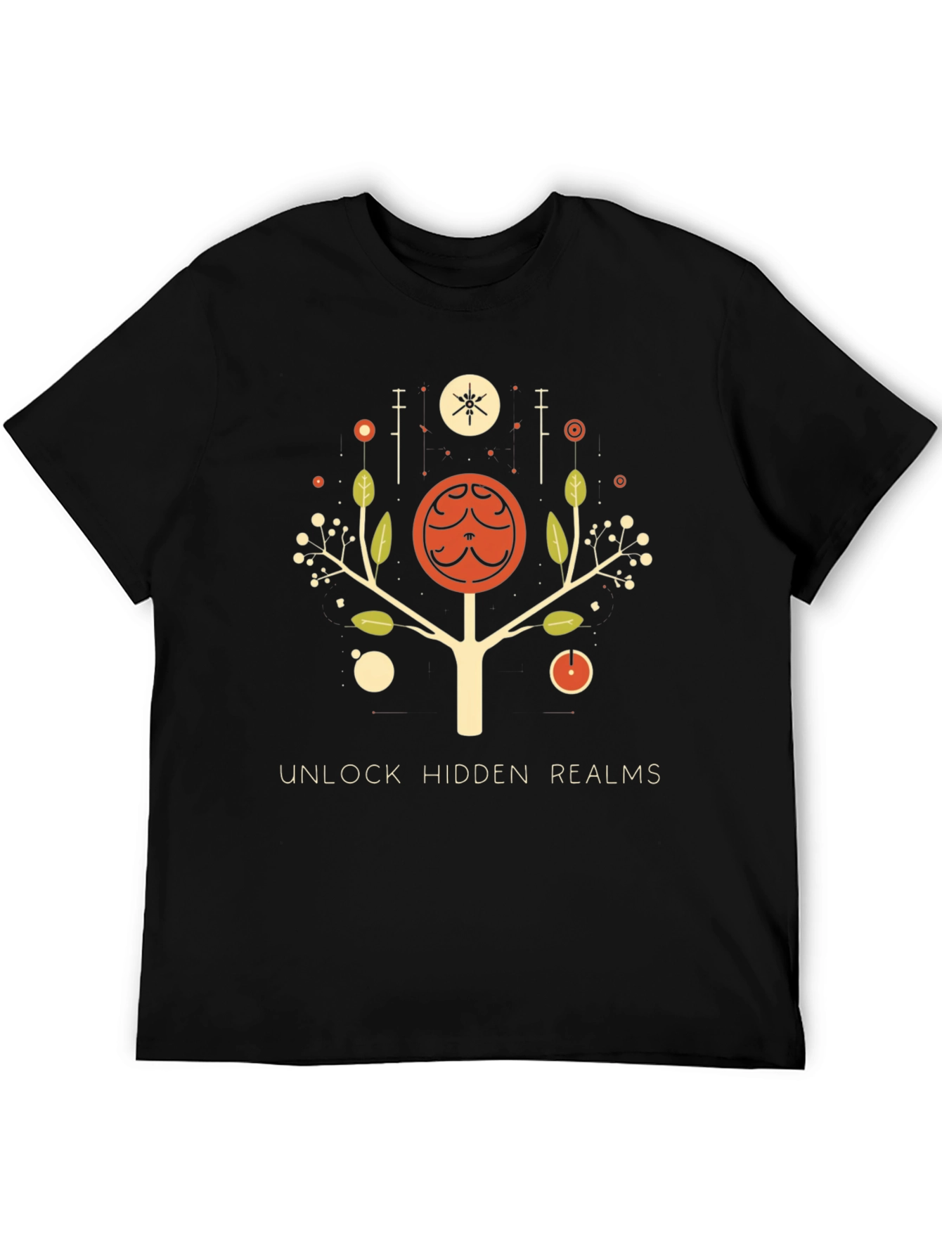 Unlock Hidden Realms Graphic Tee