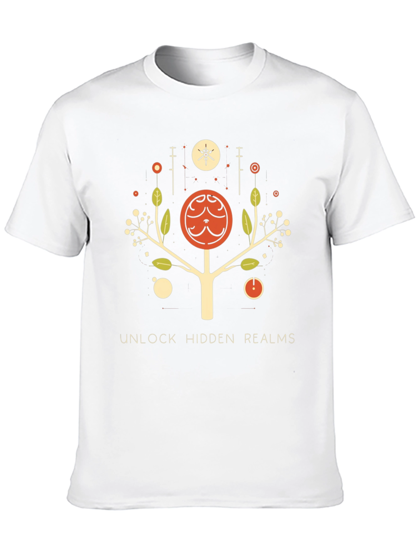Unlock Hidden Realms Graphic Tee