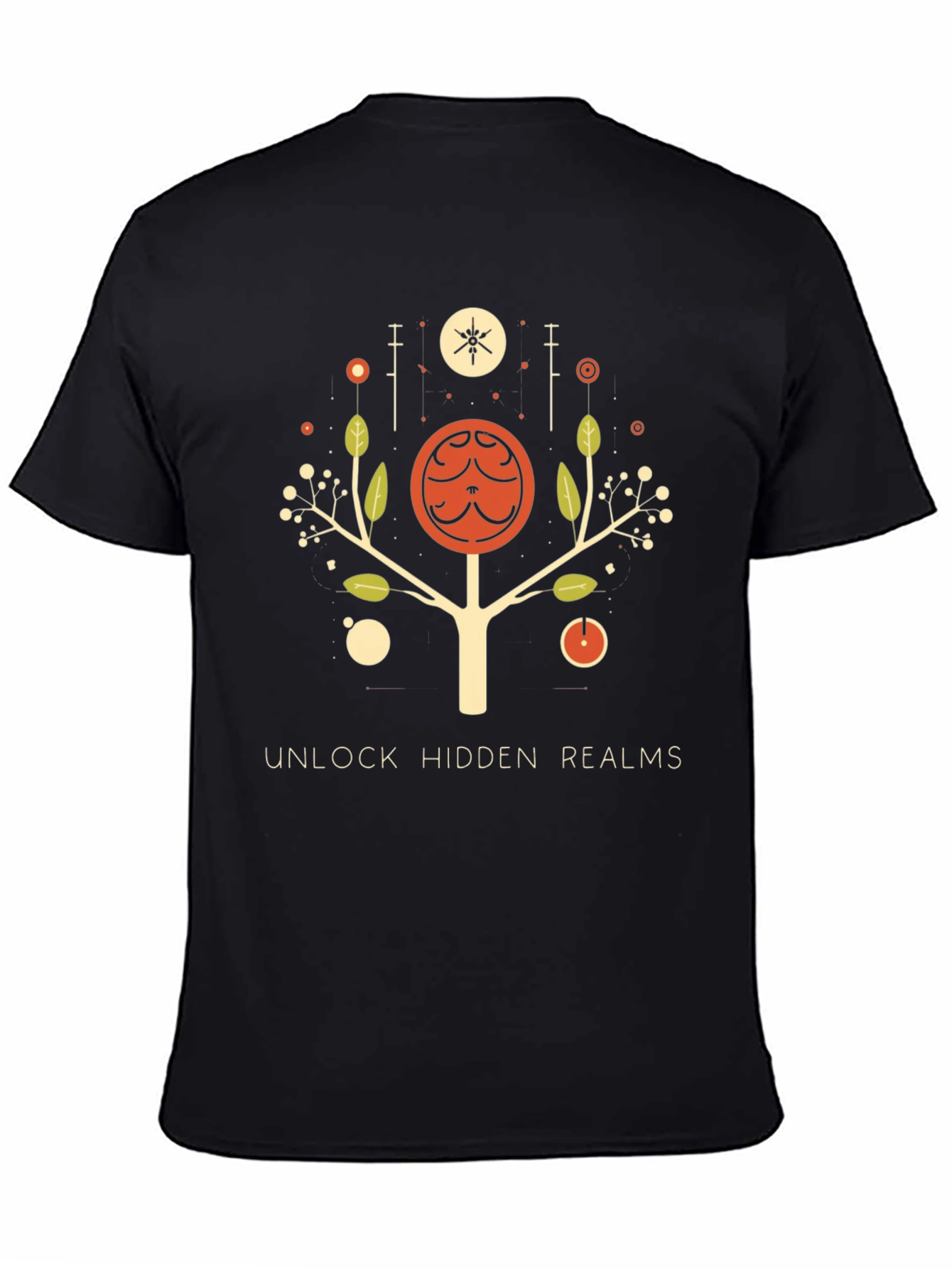 Unlock Hidden Realms Graphic Tee