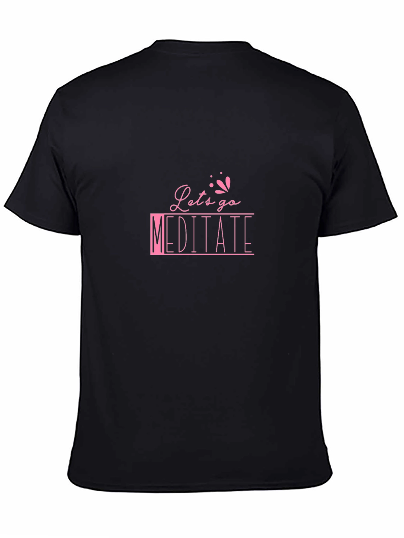 Meditate Graphic Tee - Black