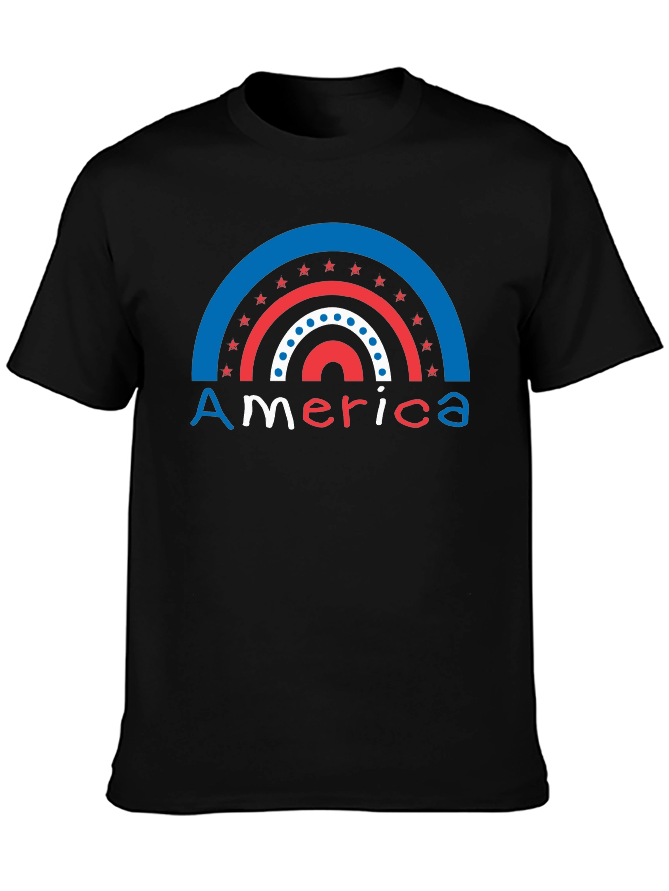 Patriotic Rainbow America T-Shirt