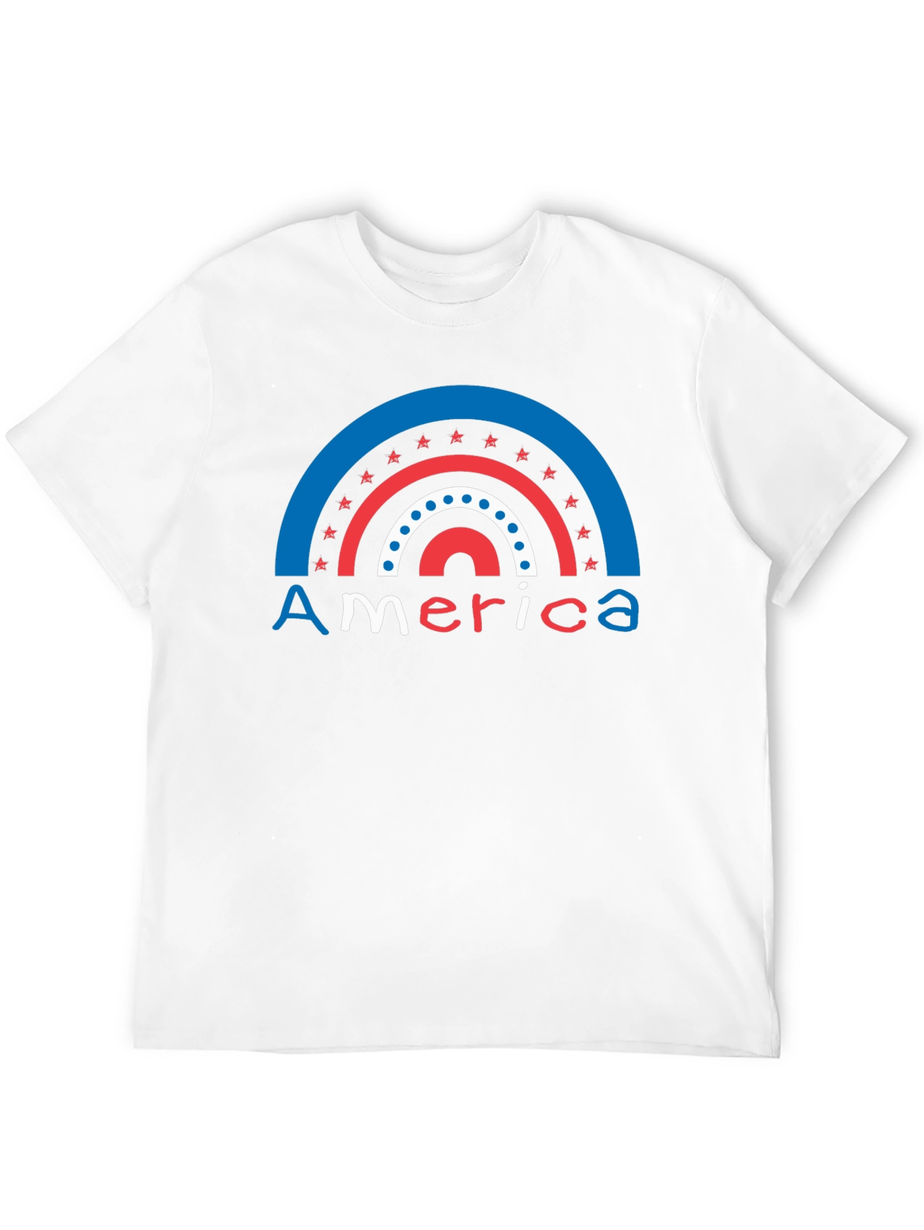 Patriotic Rainbow America T-Shirt