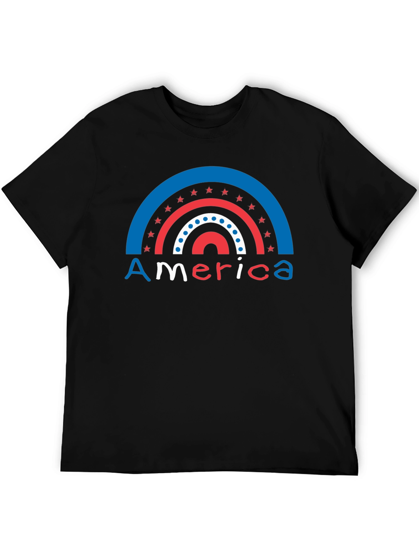 Patriotic Rainbow America T-Shirt