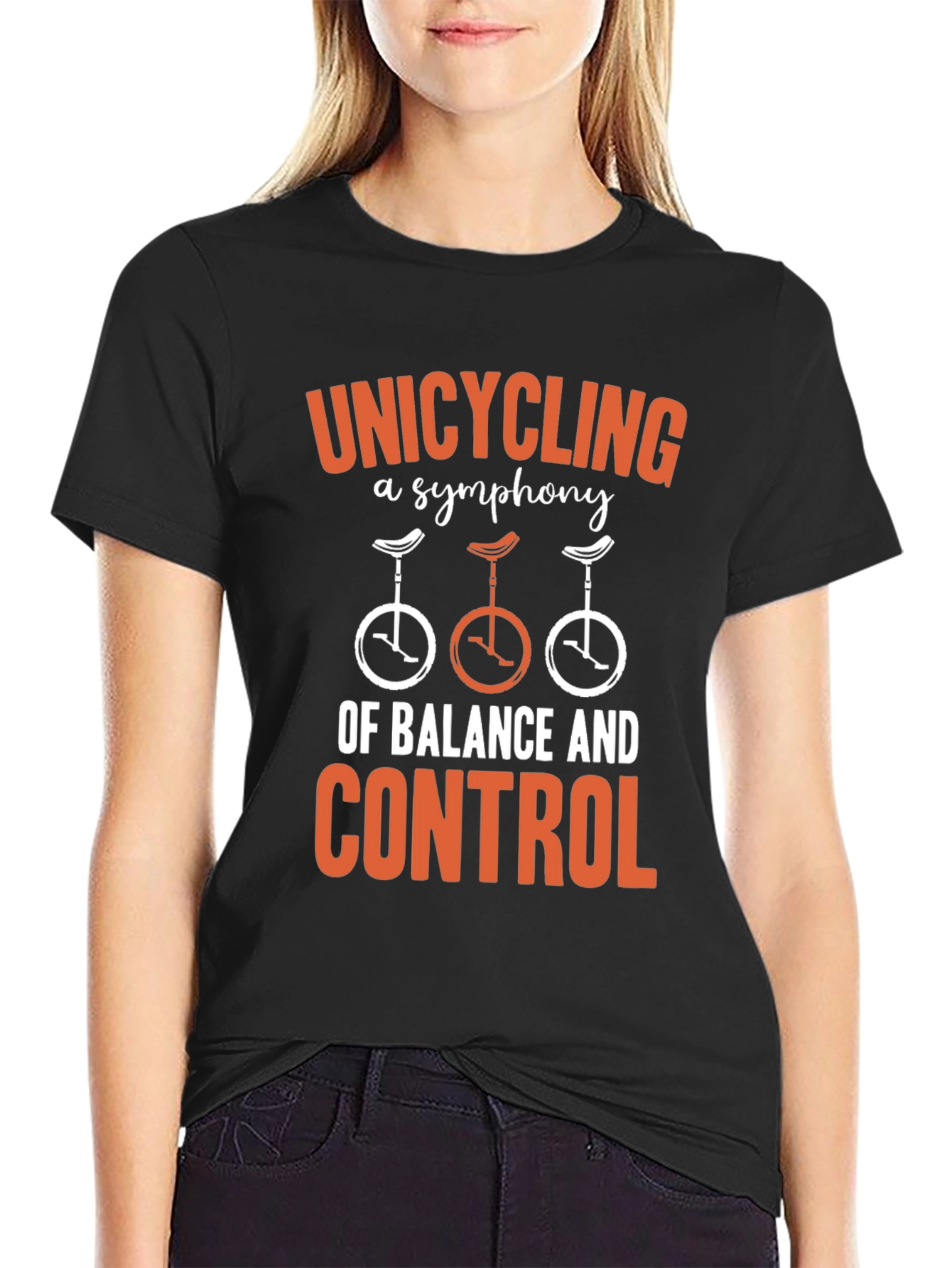 Unicycling Symphony T-Shirt - Balance & Control