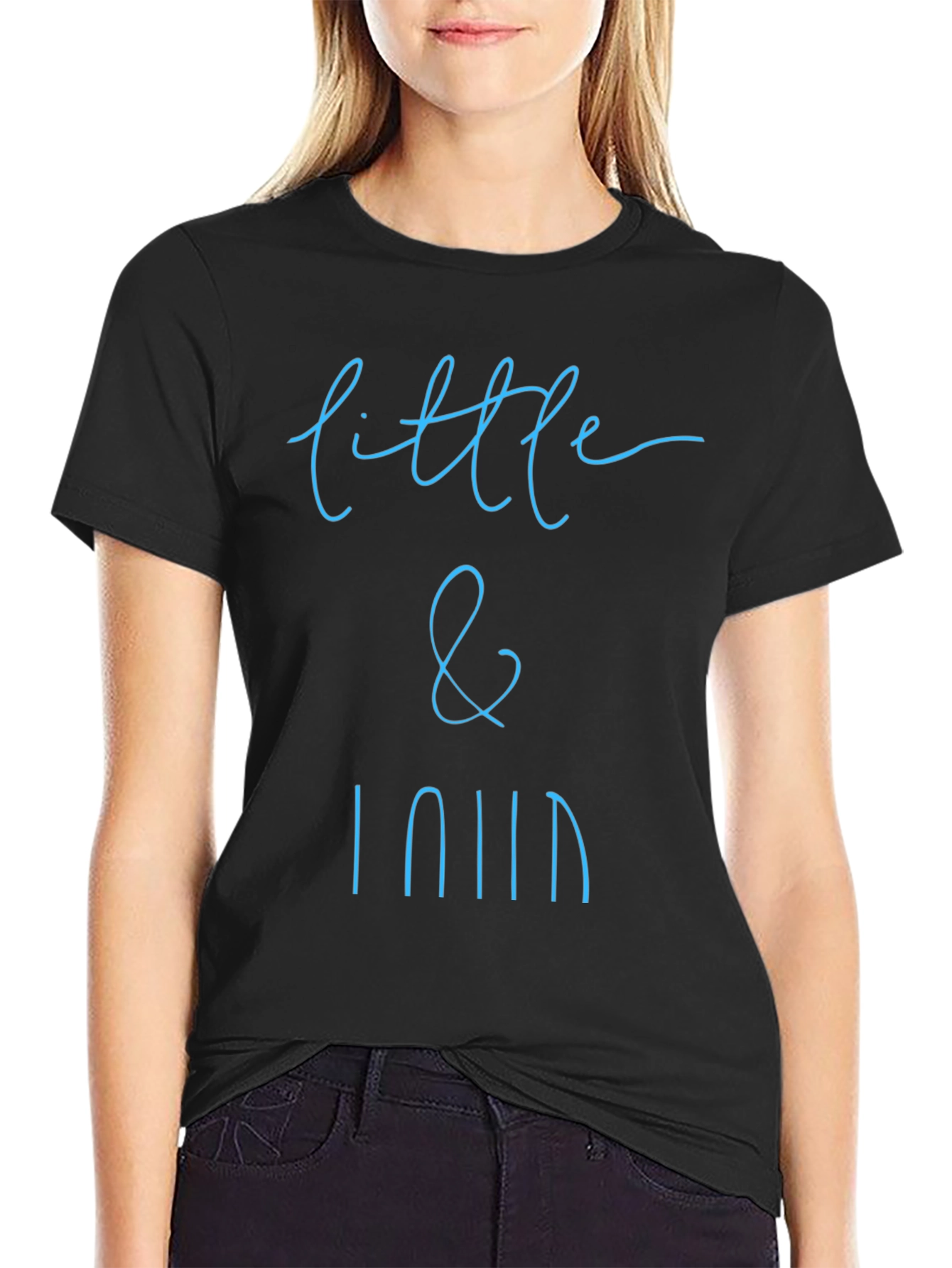 Little & Loud Graphic Tee - Stylish Black T-Shirt