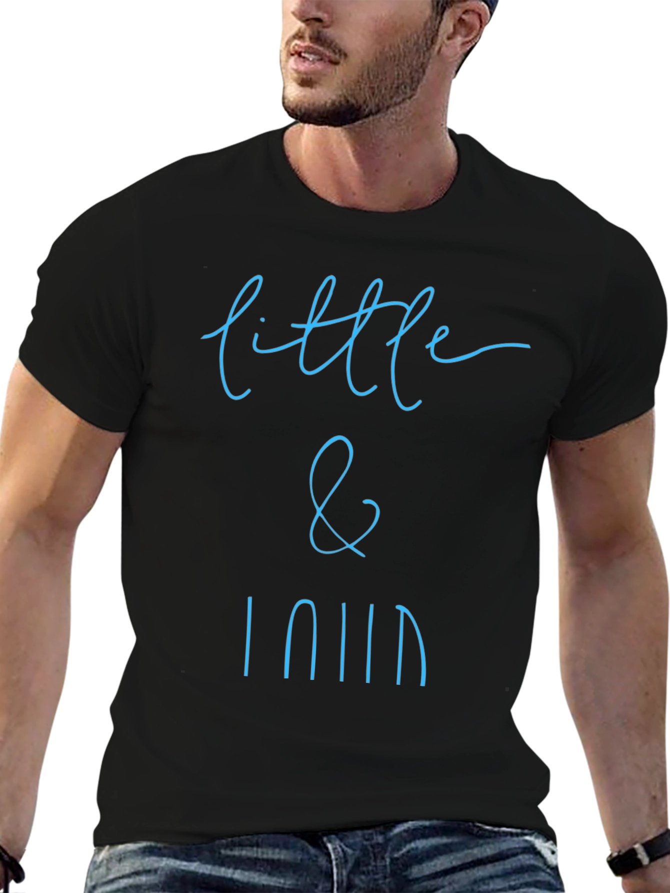Little & Loud Graphic Tee - Stylish Black T-Shirt