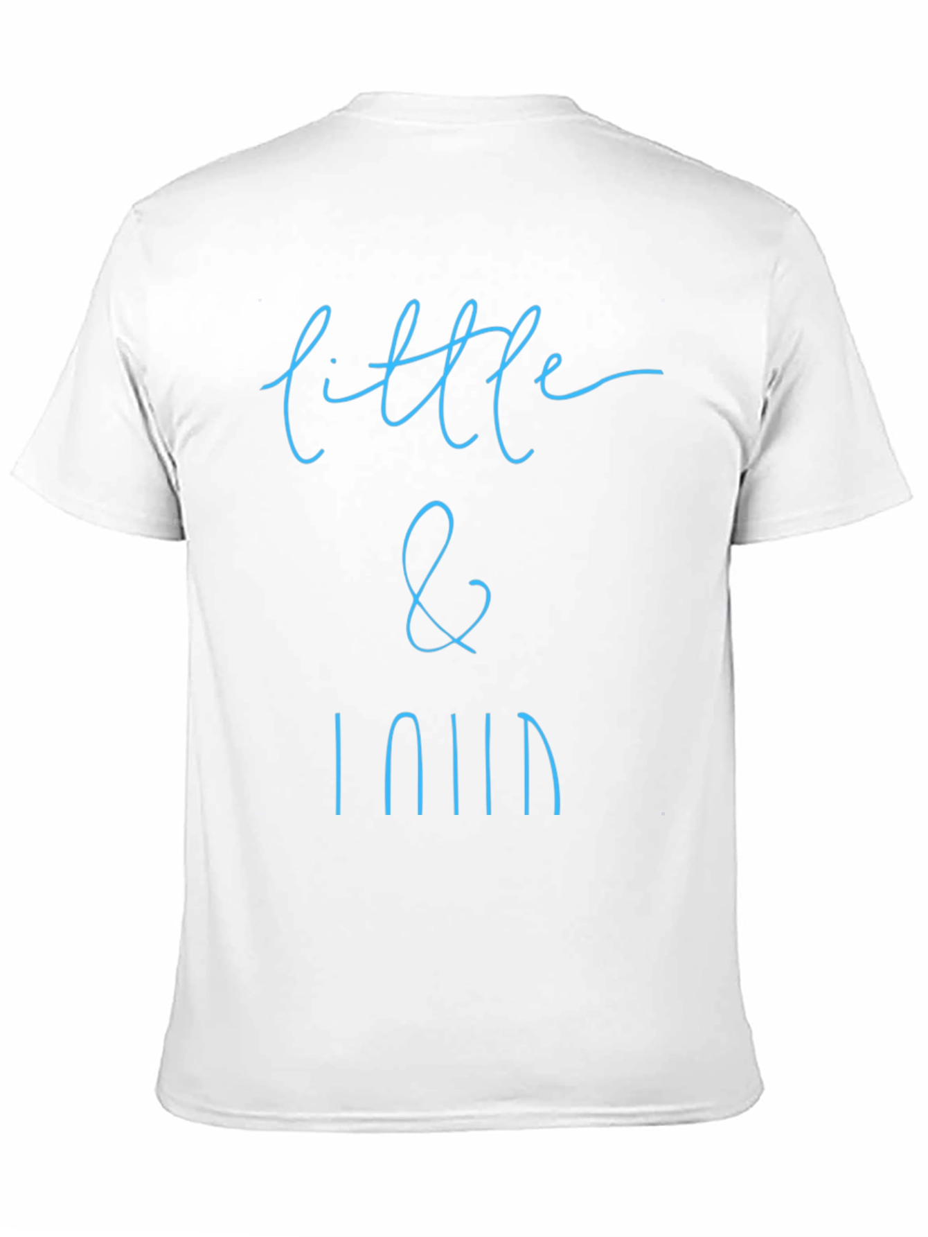 Little & Loud Graphic Tee - Stylish Black T-Shirt