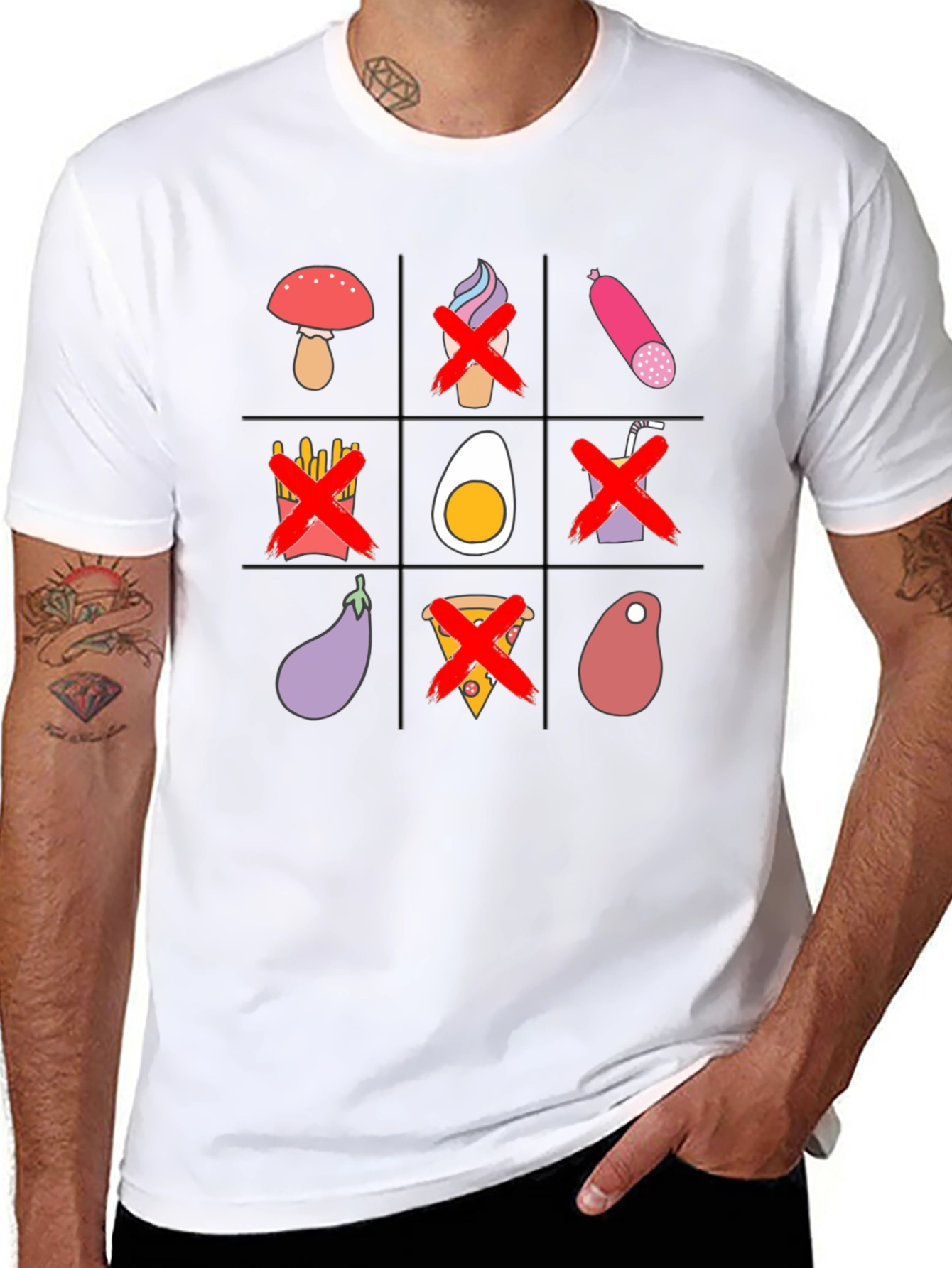 No Junk Food T-Shirt