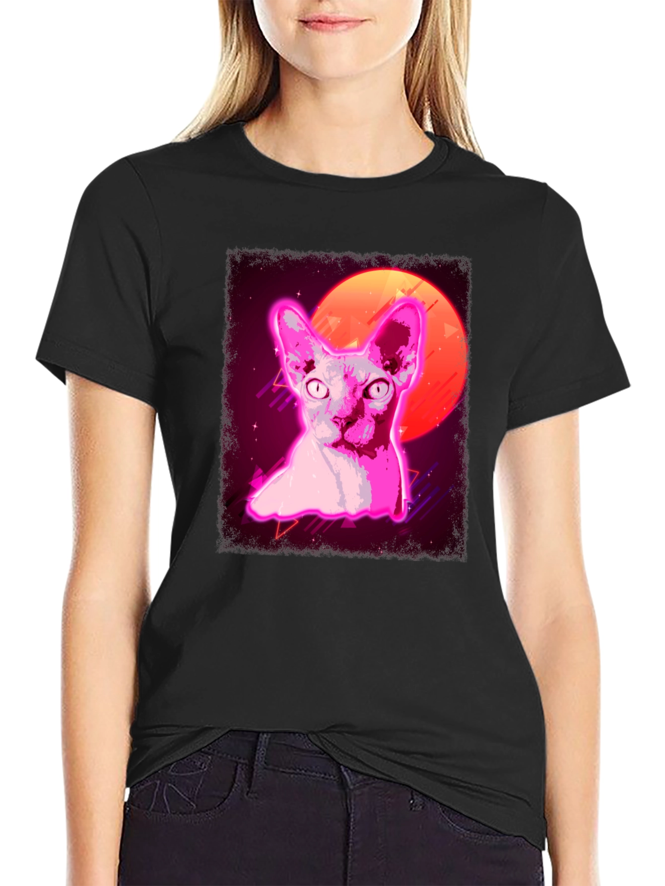 Retro Sphynx Cat T-Shirt