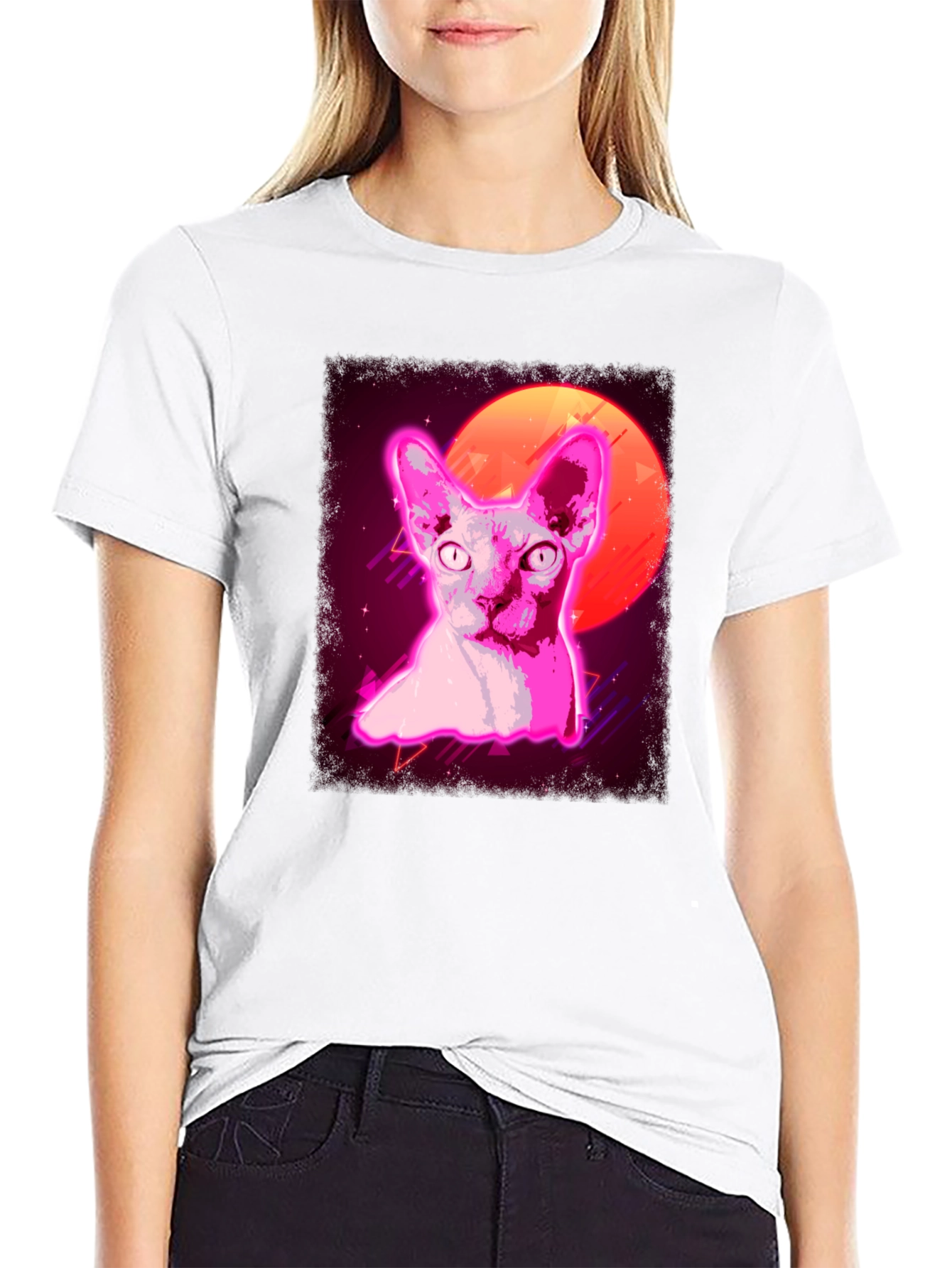 Retro Sphynx Cat T-Shirt
