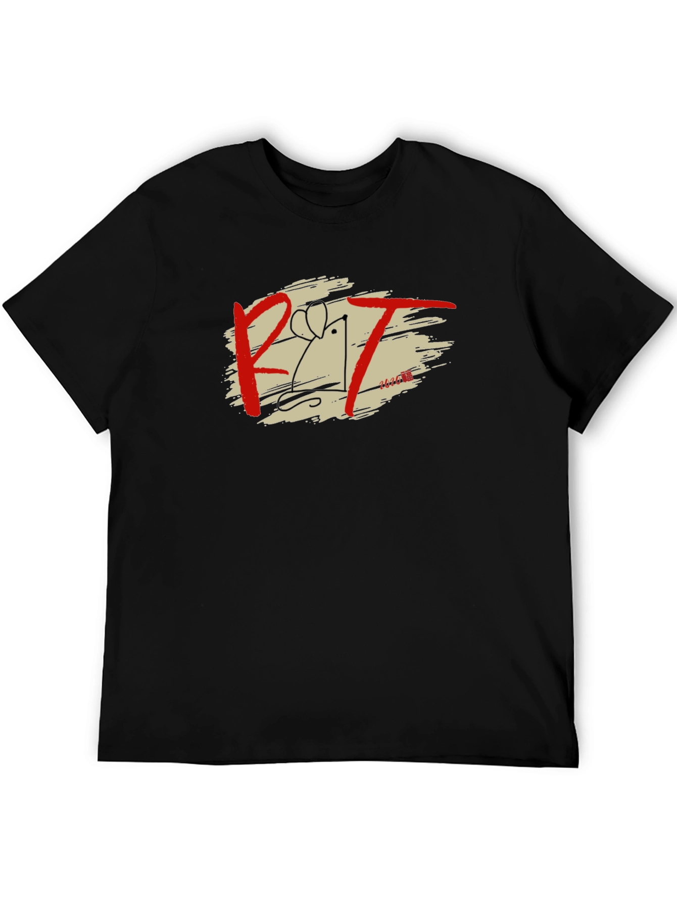 Rat T-Shirt Graphic Tee Animal Lover Shirt