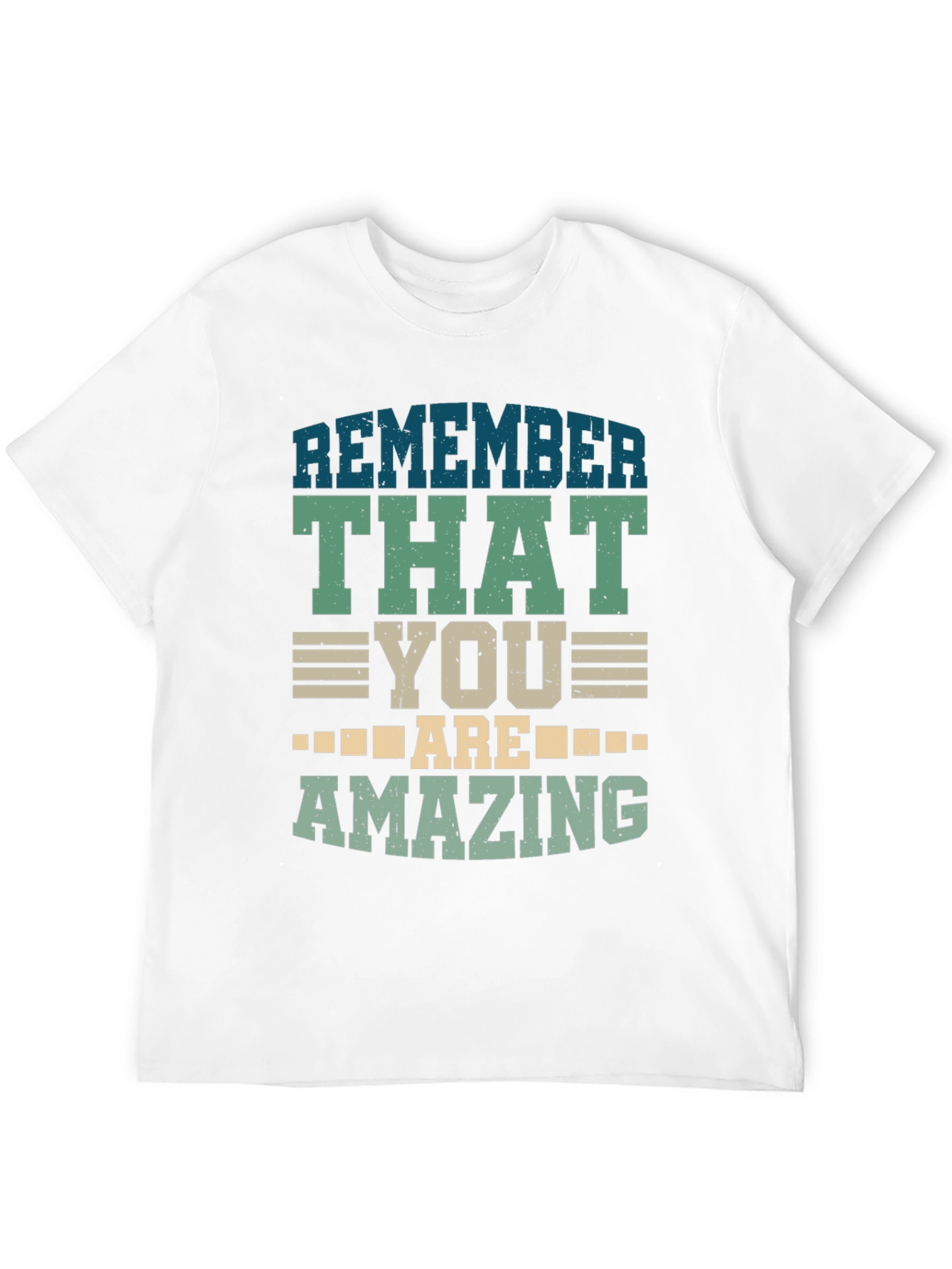 Remember That You Are Amazing Black T-Shirt