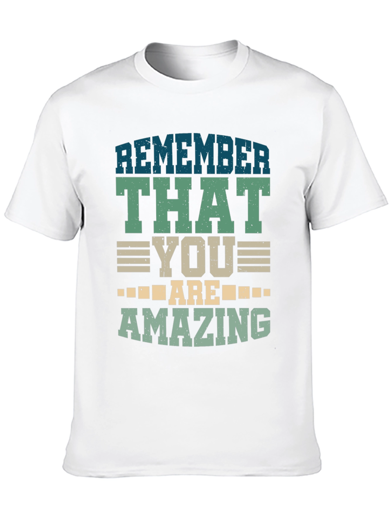Remember That You Are Amazing Black T-Shirt