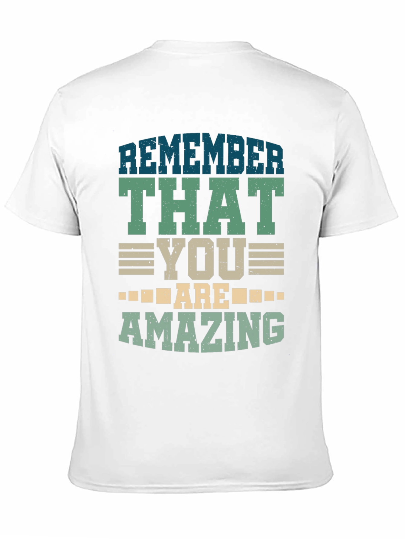 Remember That You Are Amazing Black T-Shirt