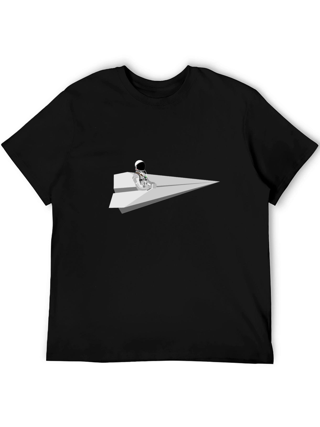 Astronaut Paper Airplane T-Shirt