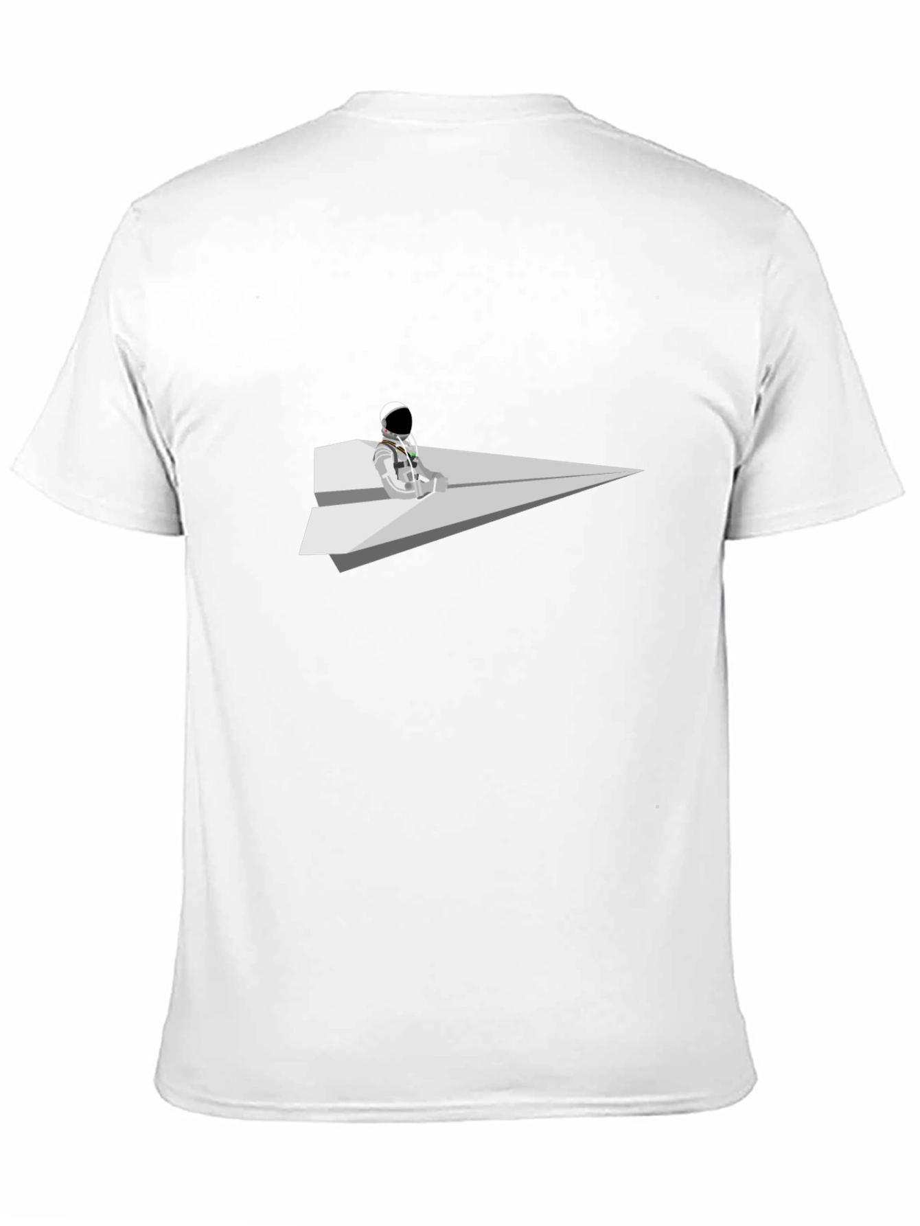 Astronaut Paper Airplane T-Shirt