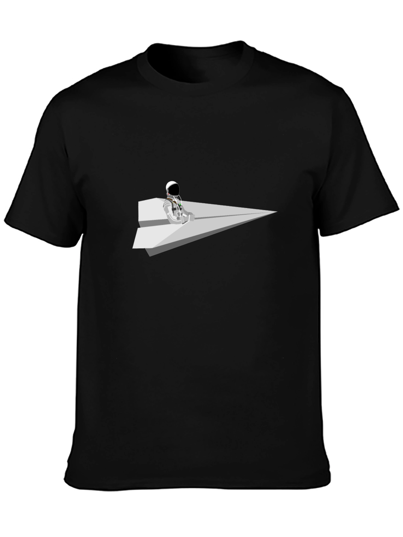 Astronaut Paper Airplane T-Shirt