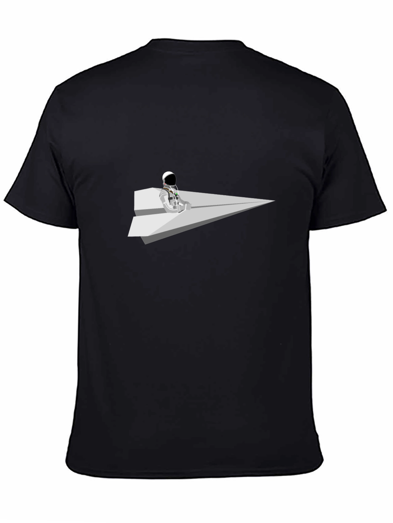 Astronaut Paper Airplane T-Shirt